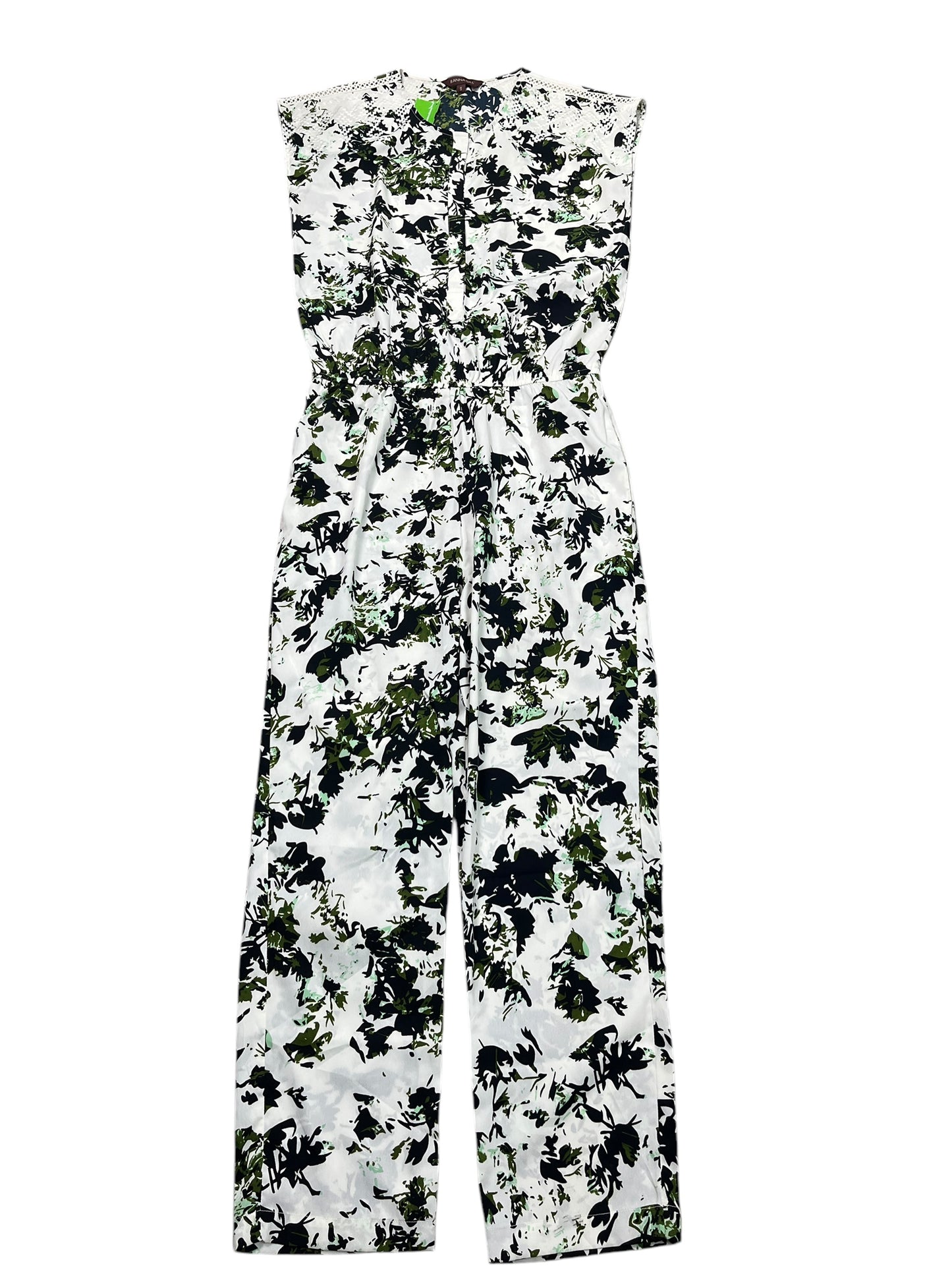 Jumpsuit By RANINA GILL In White, Size:S