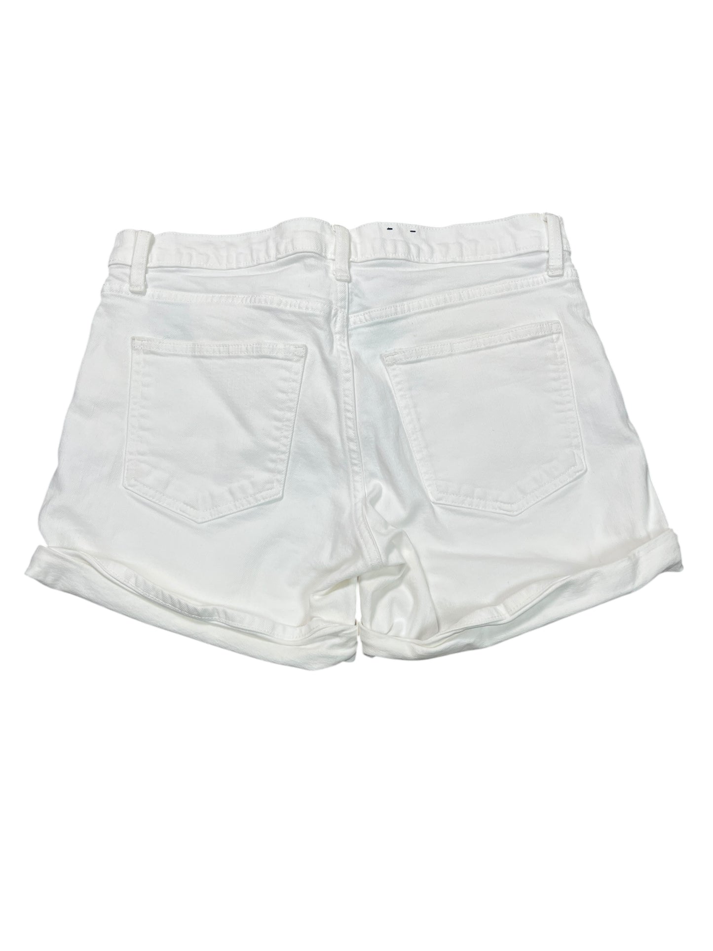 Shorts By Gap In White Denim, Size:M