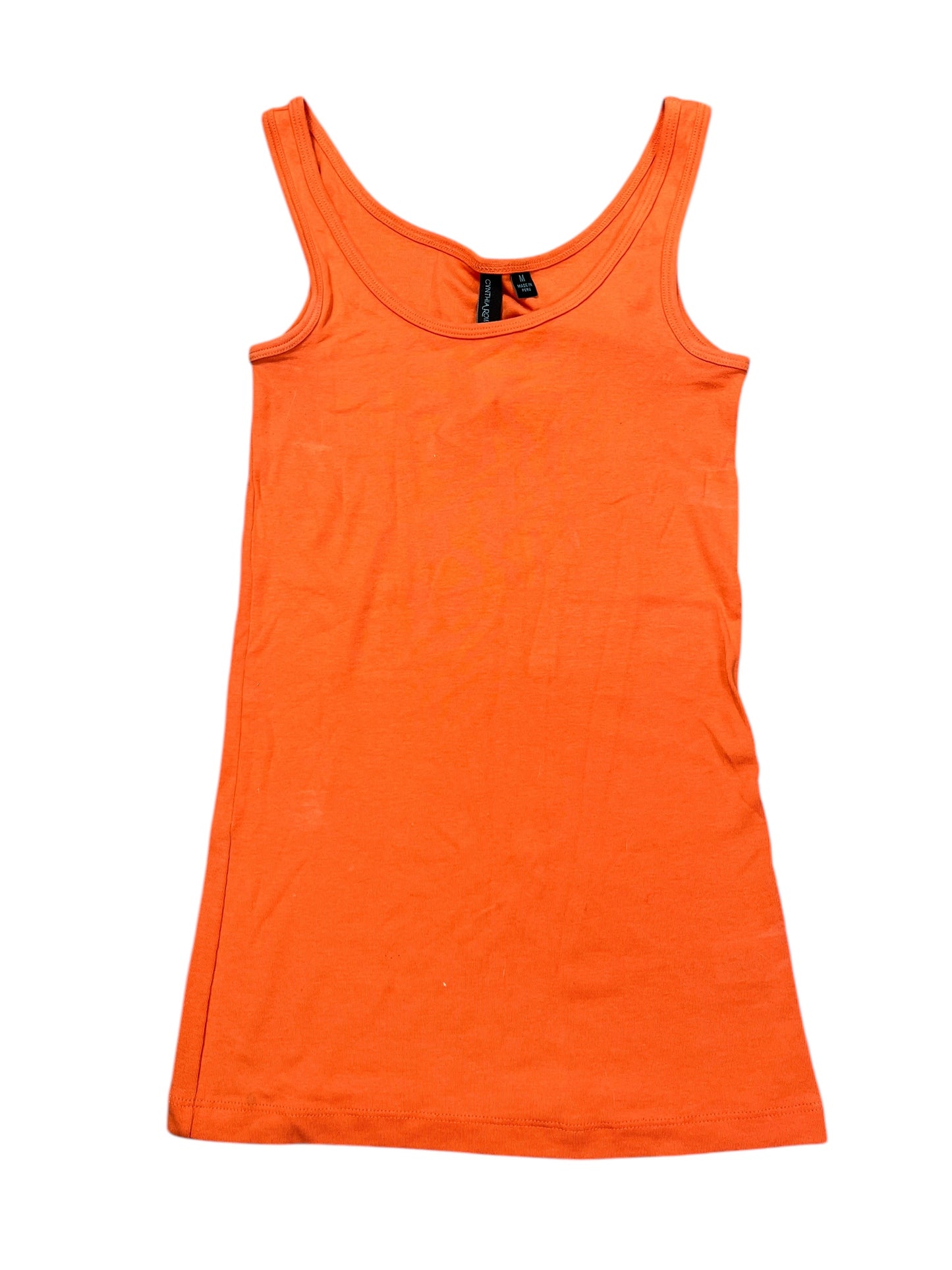 Tank Top By Cynthia Rowley In Orange, Size:M