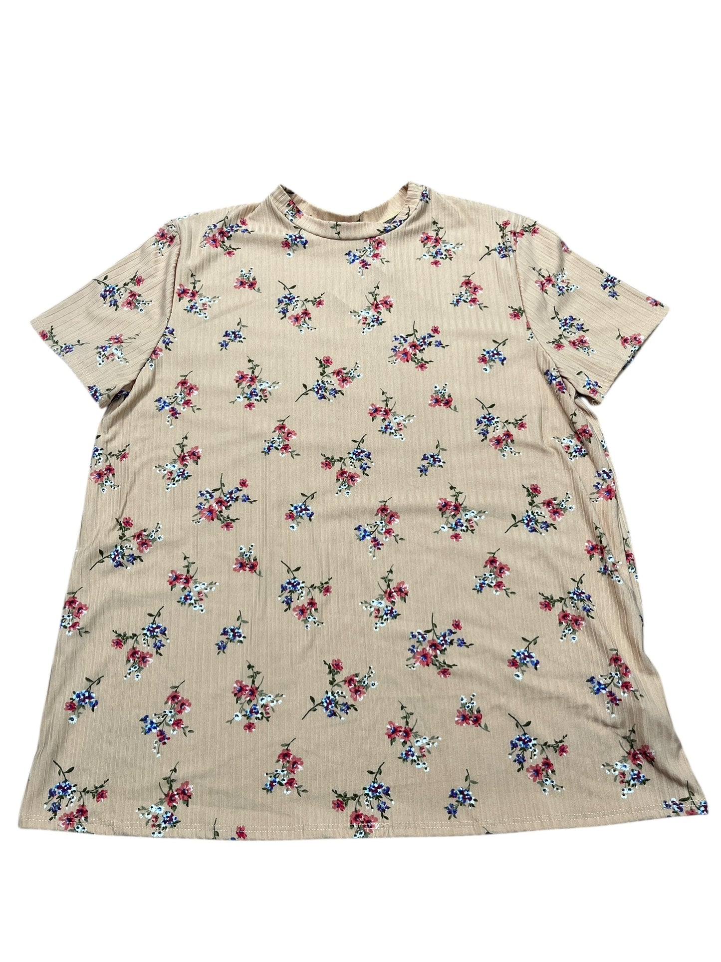Top Ss By Bombom In Floral Print, Size:Xl