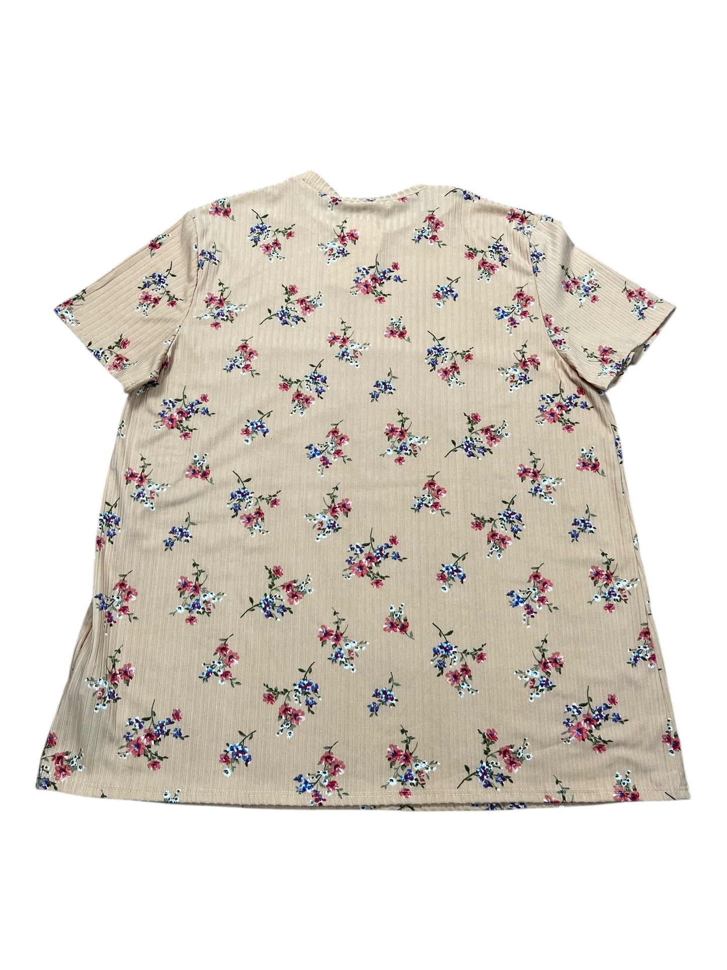 Top Ss By Bombom In Floral Print, Size:Xl