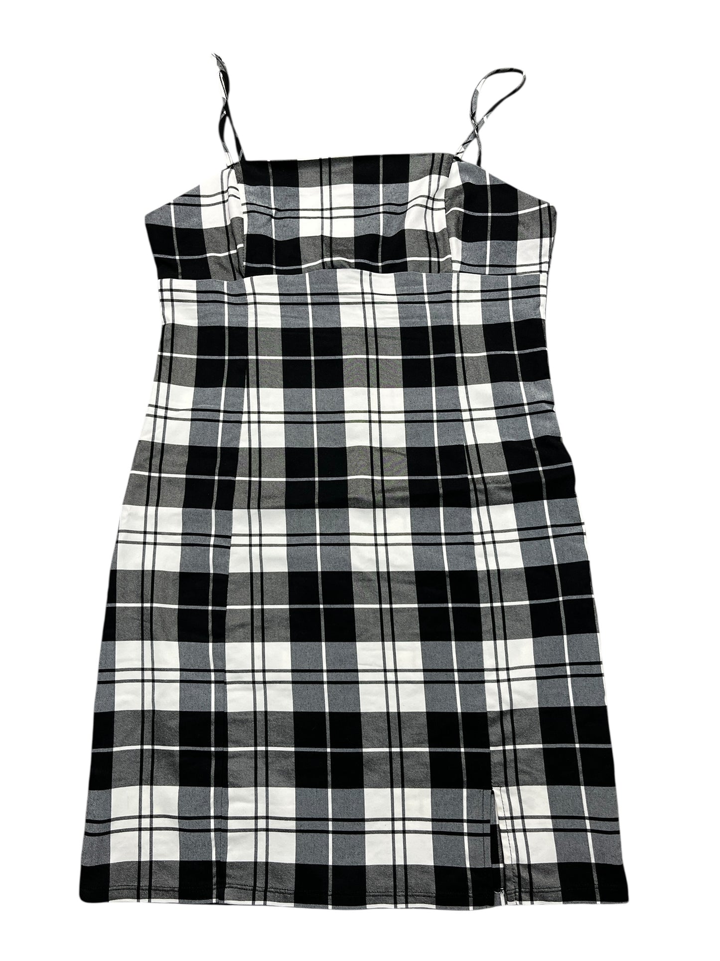 Dress Casual Short By Love Tree In Black & White, Size:L