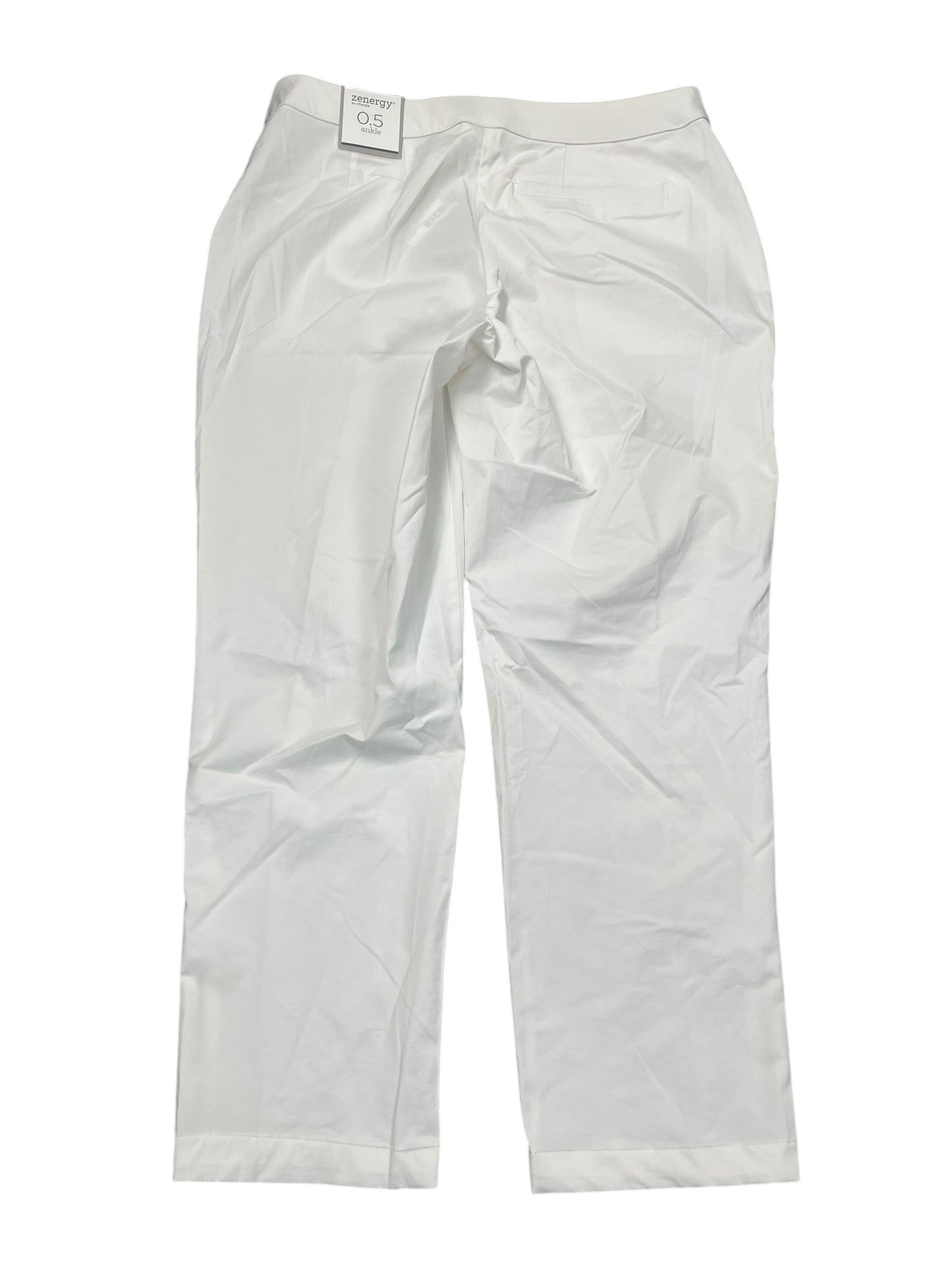 Pants Cropped By Chicos In White, Size:S