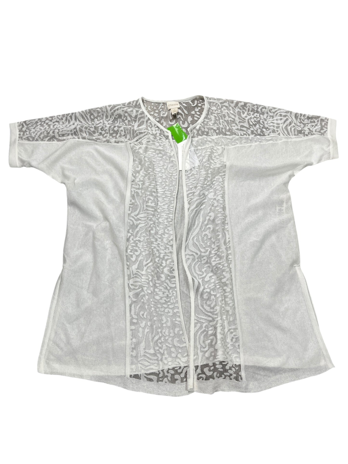 Kimono By Chicos In White, Size:M