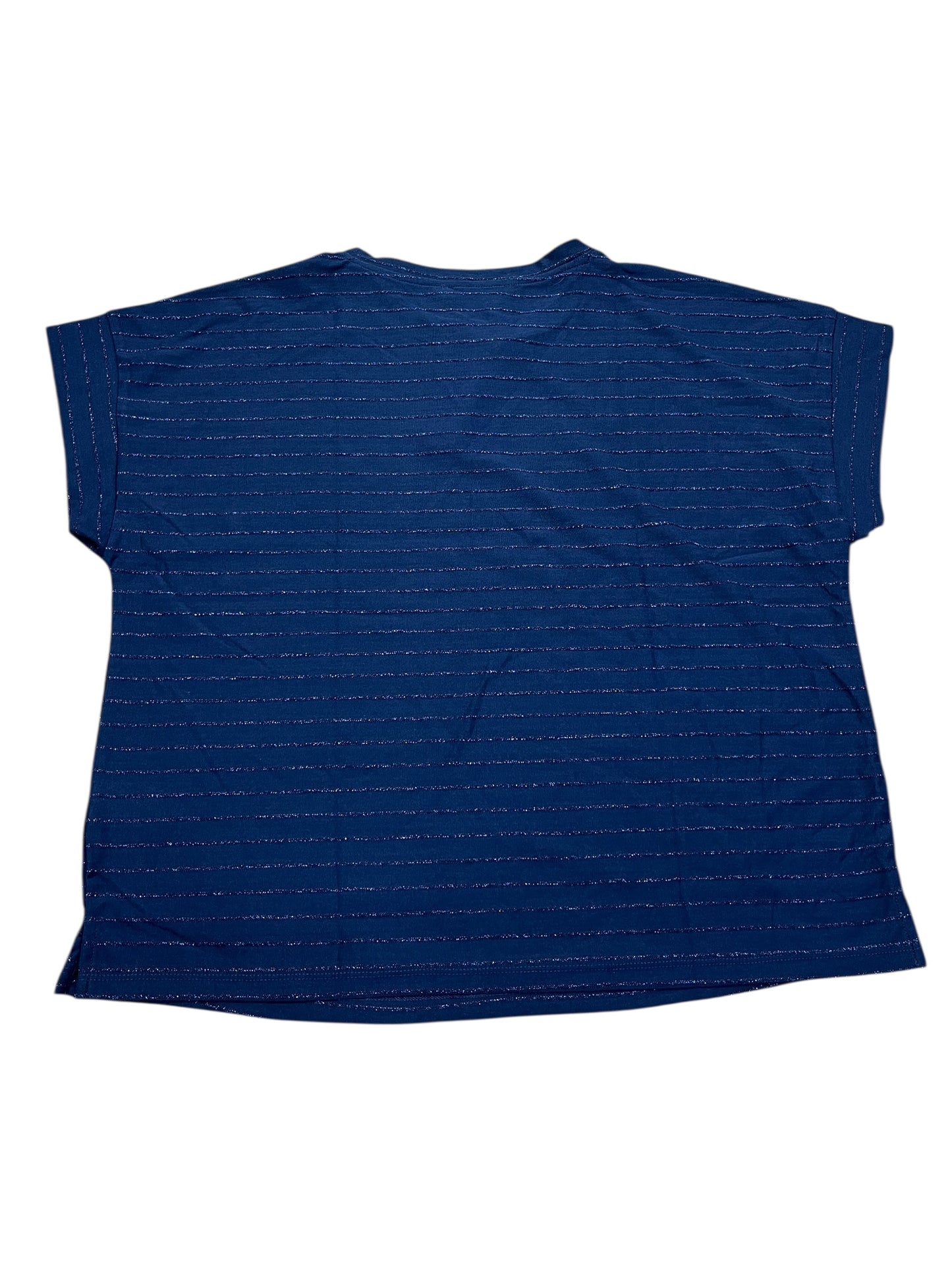 Top Ss By Ellen Tracy In Blue, Size:Xxl