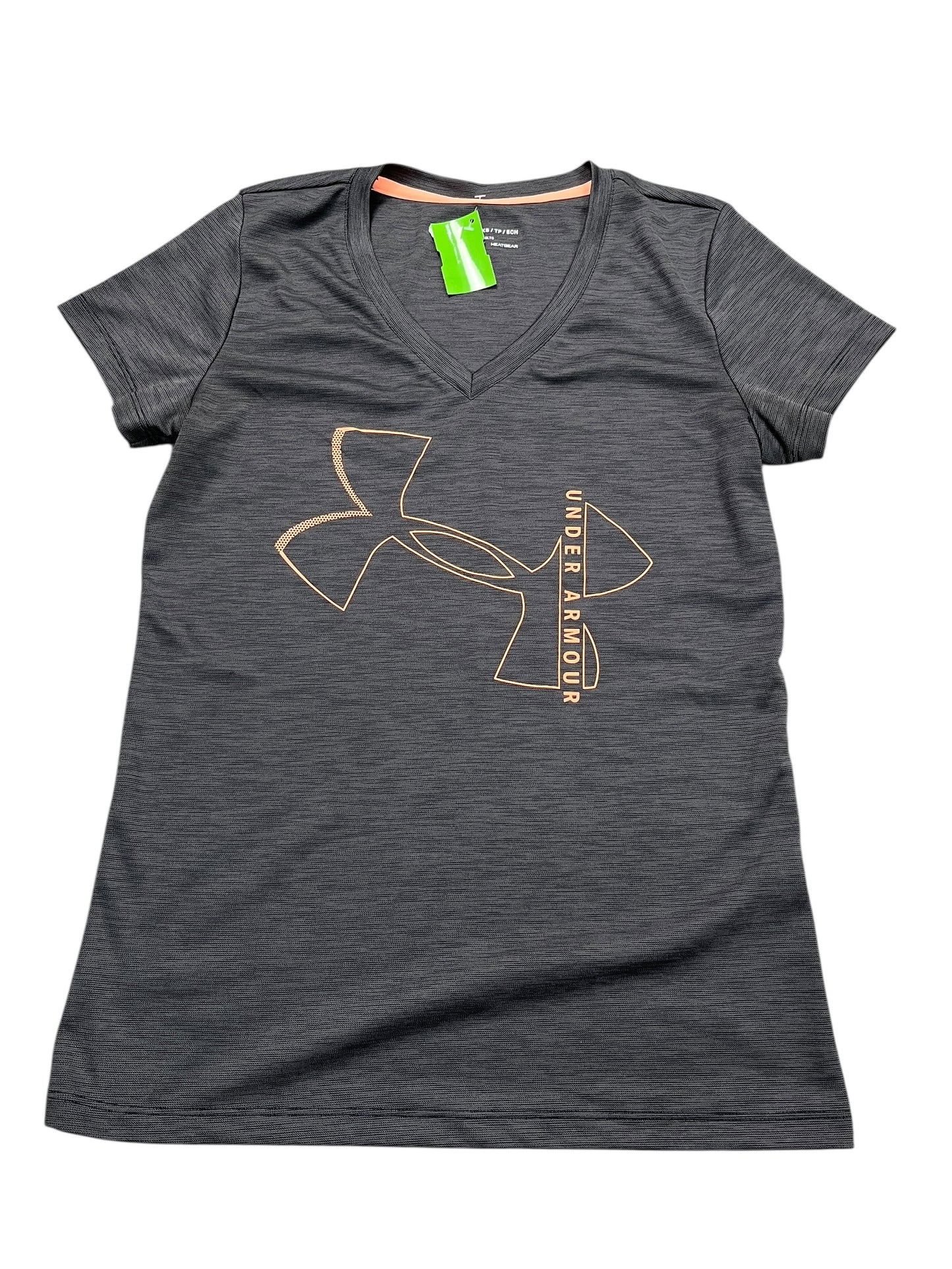 Athletic Top Ss By Under Armour In Grey, Size:Xs