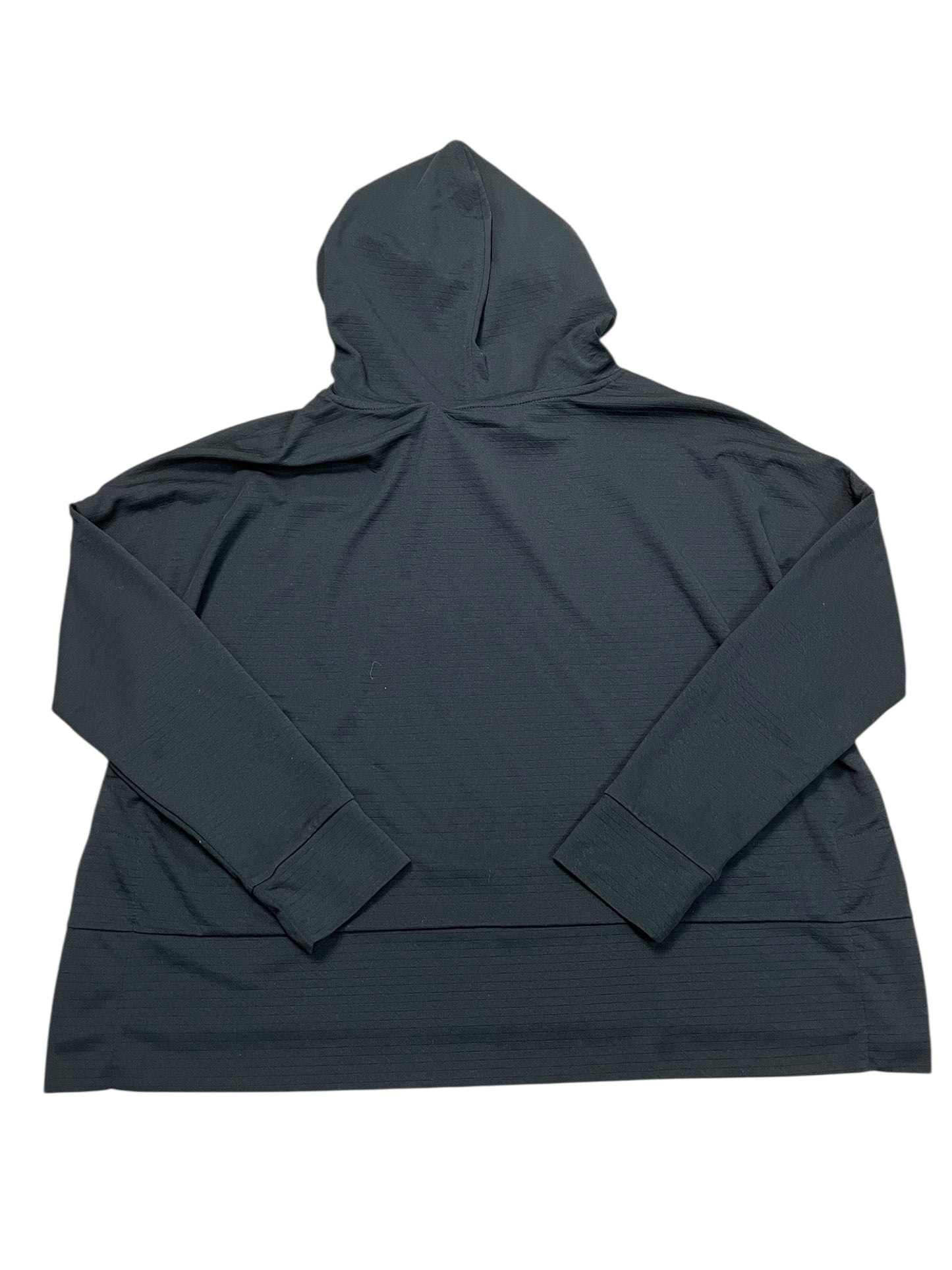Athletic Top Ls Hoodie By Mondetta In Black, Size:S