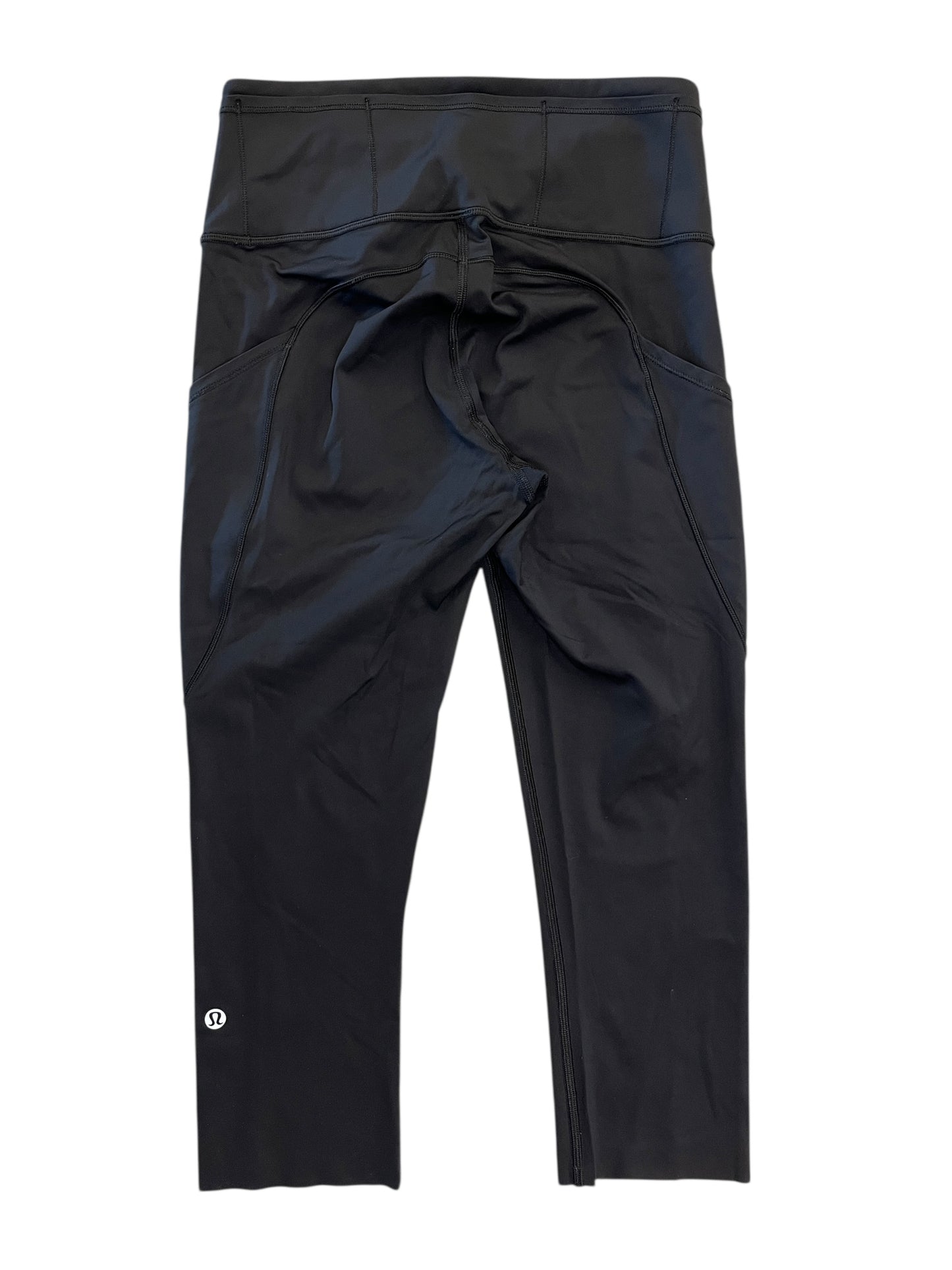 Athletic Legging capris By Lululemon In Black, Size:S