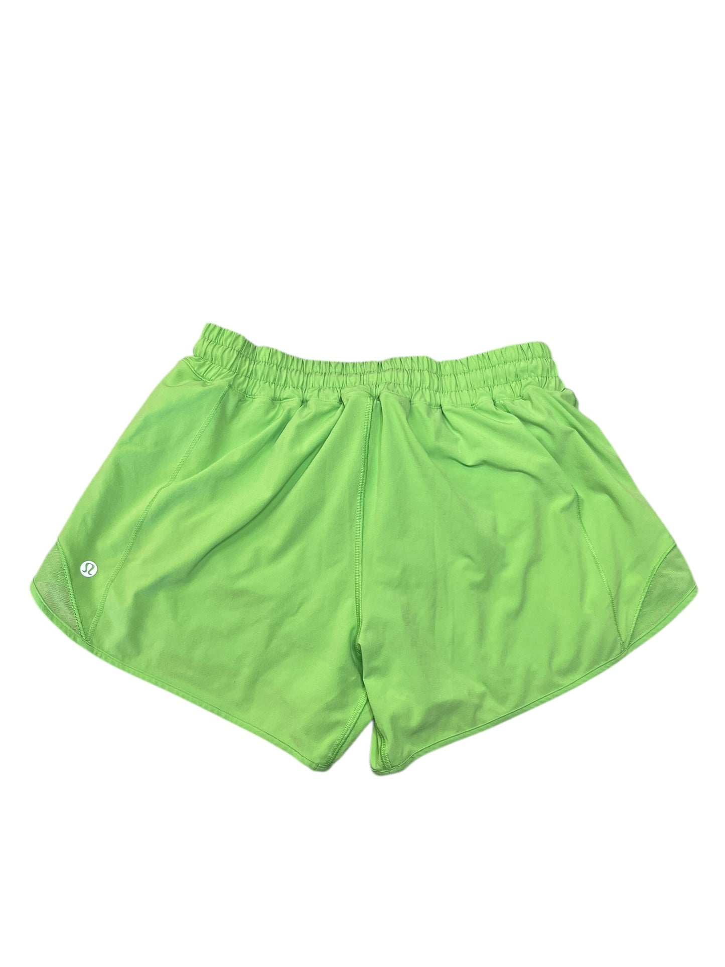 Athletic Shorts By Lululemon In Green, Size:M