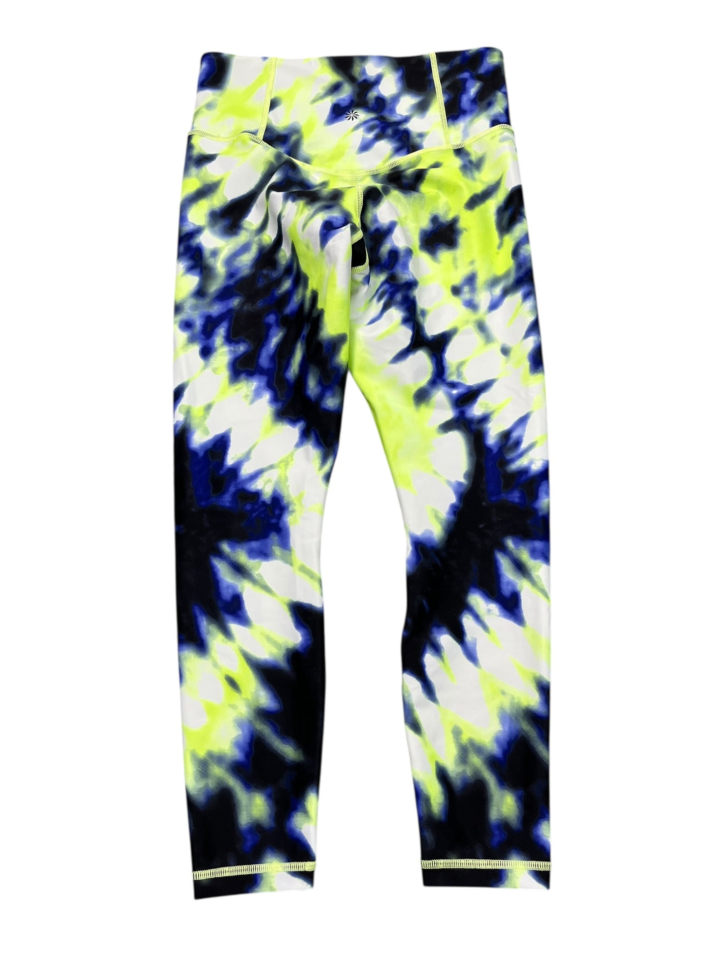 Athletic Leggings By Athleta In Tie Dye Print, Size:S