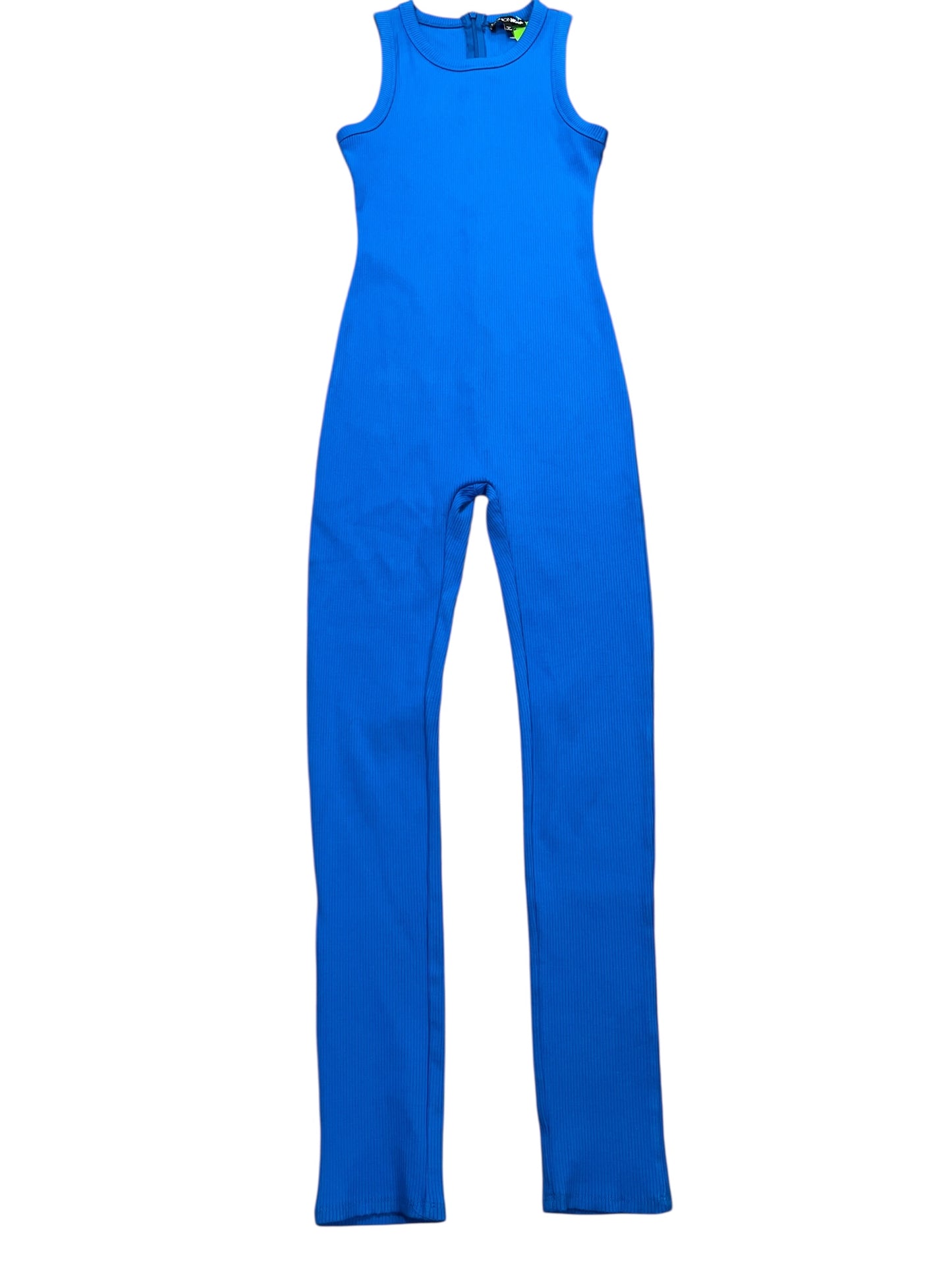 Jumpsuit By Fashion Nova In Blue, Size:S
