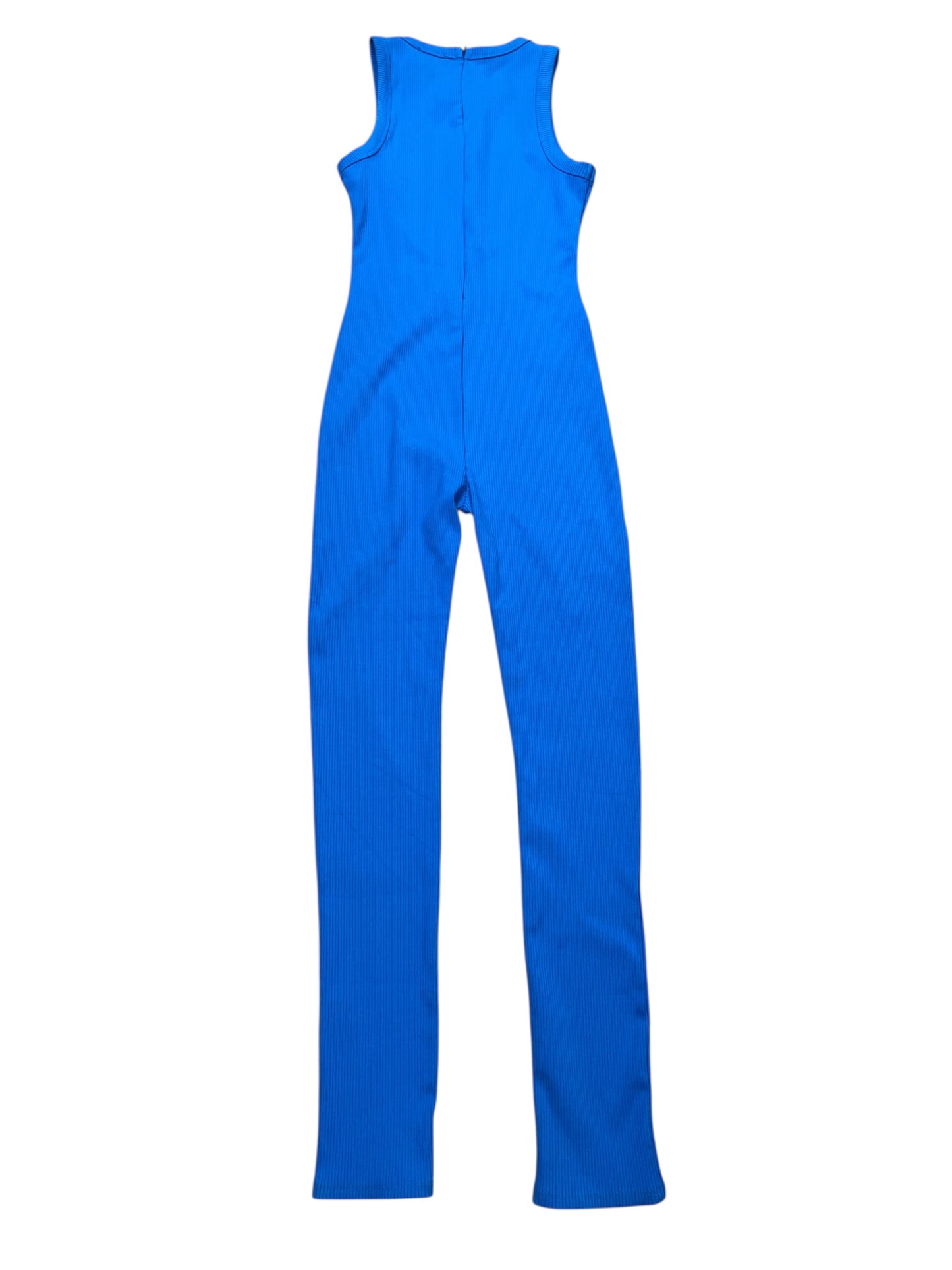 Jumpsuit By Fashion Nova In Blue, Size:S