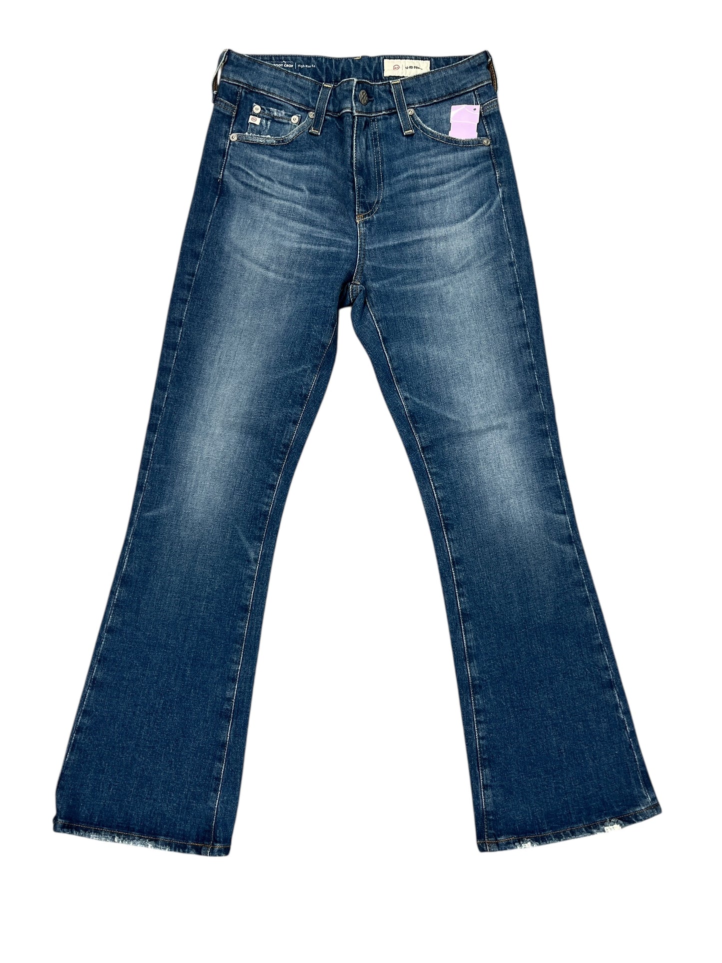 Jeans Boot Cut By Ag Jeans In Blue Denim, Size:0