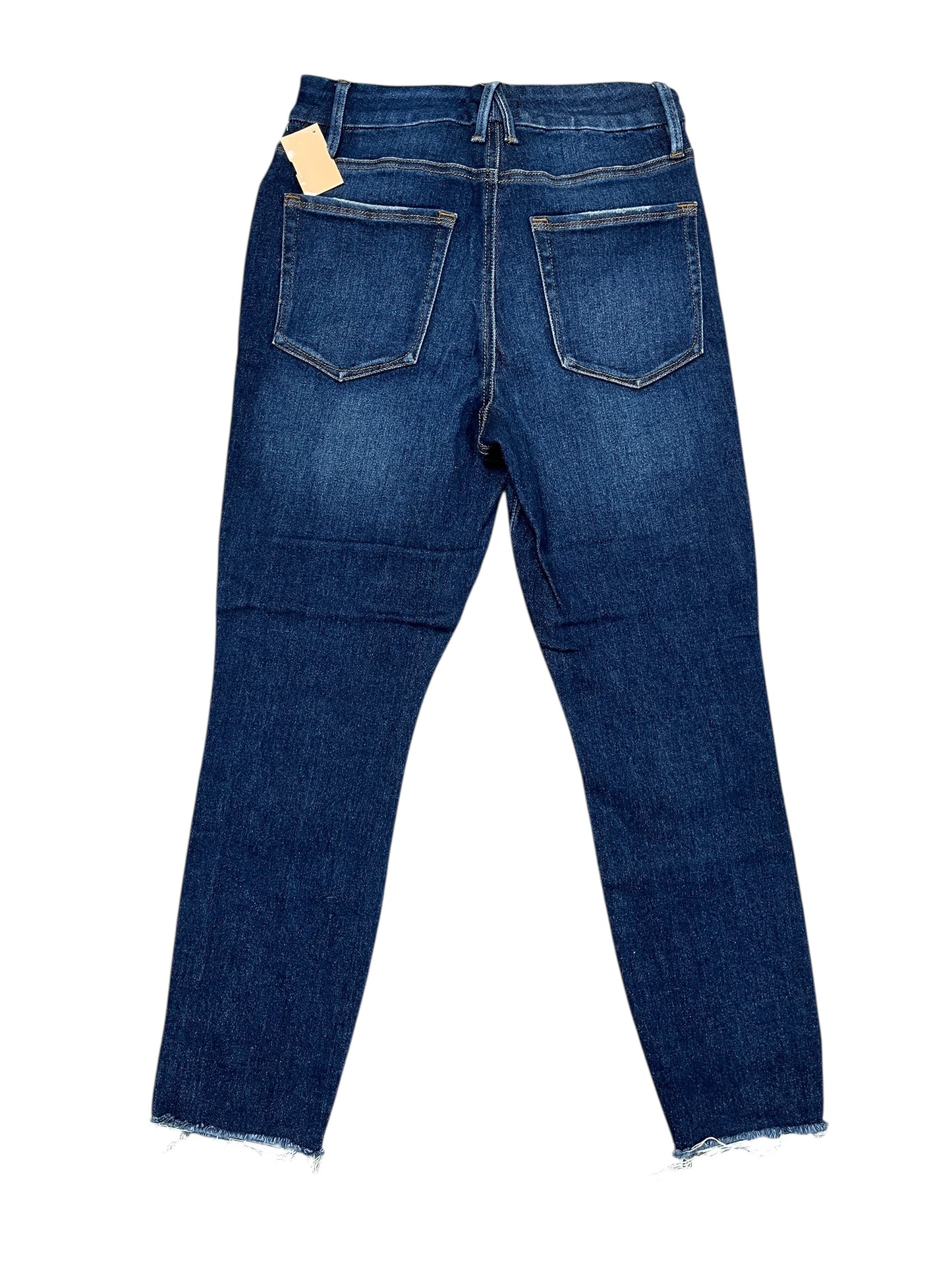 Jeans Skinny By Good American In Blue Denim, Size:6