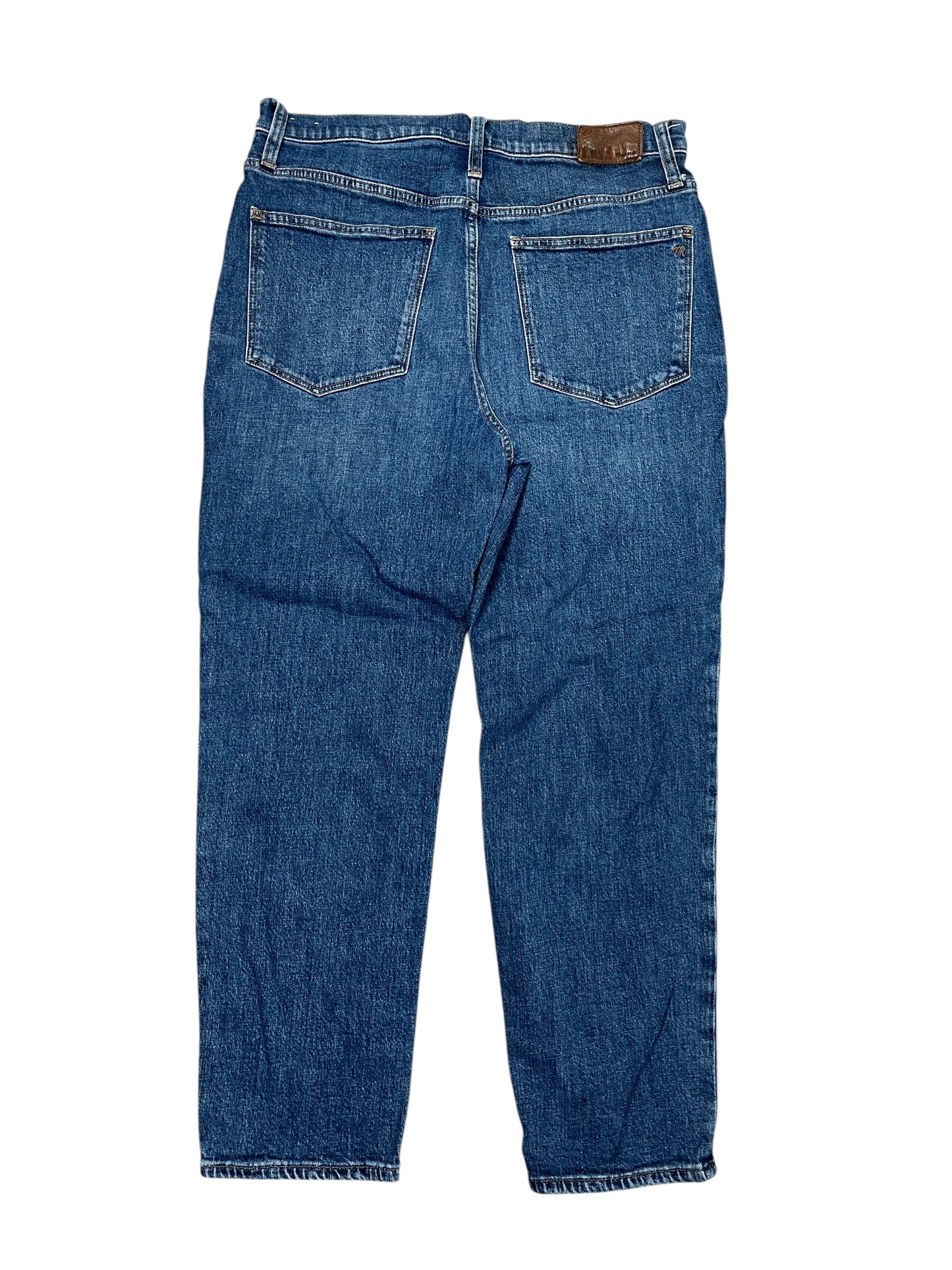 Jeans Straight By Madewell In Blue Denim, Size:10