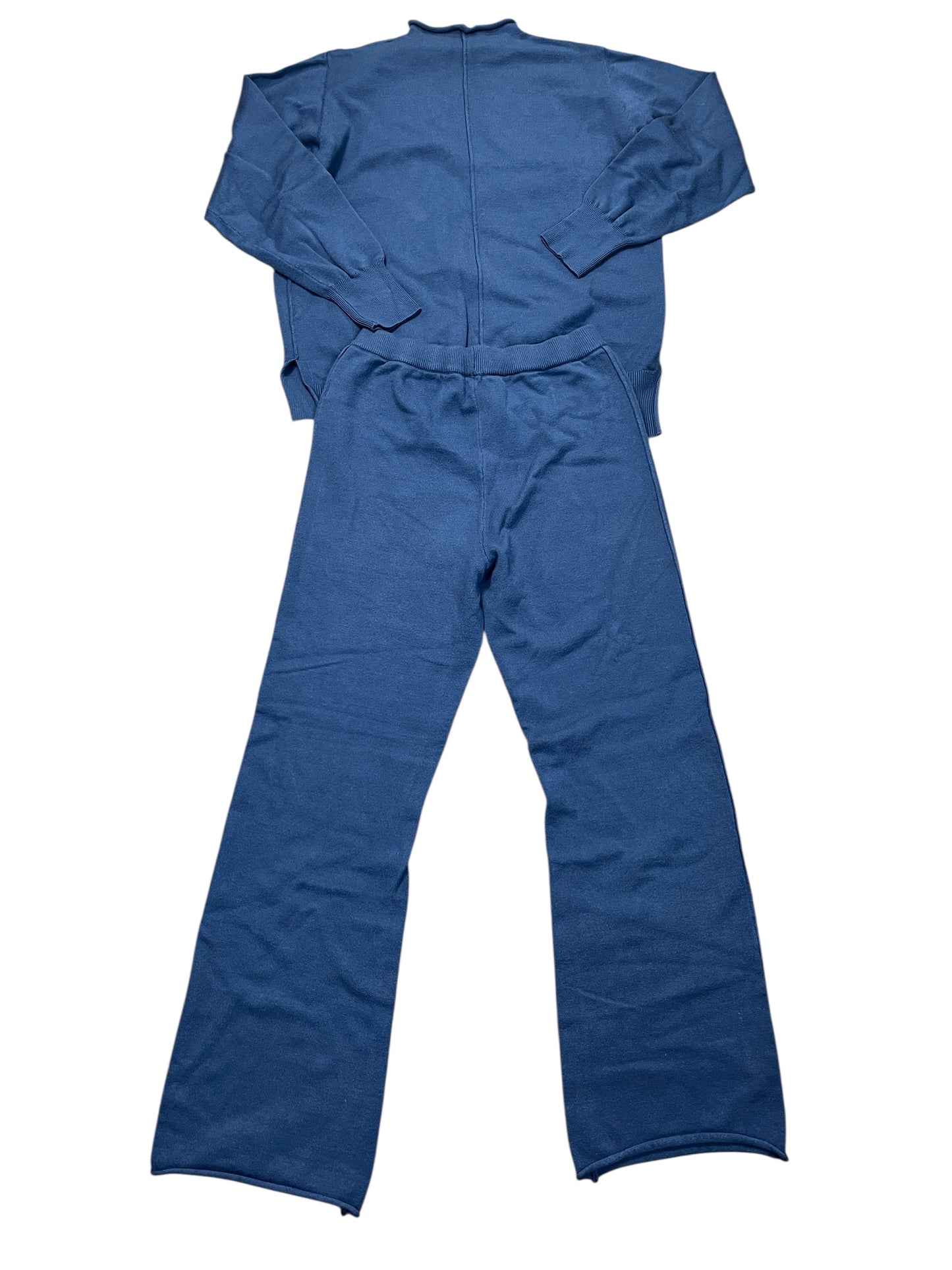 Pants Set 2Pc By Clothes Mentor In Blue, Size:L
