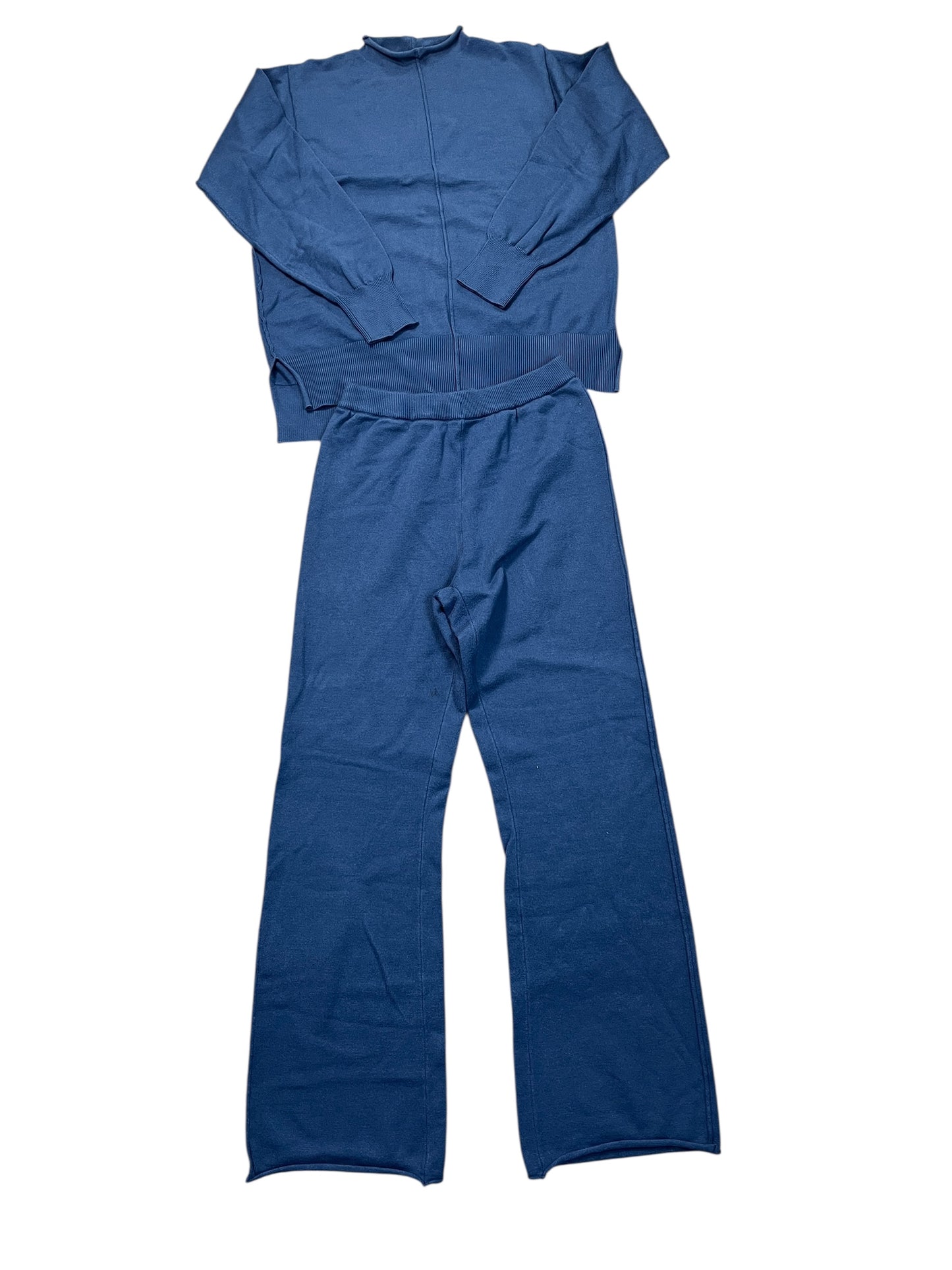 Pants Set 2Pc By Clothes Mentor In Blue, Size:L
