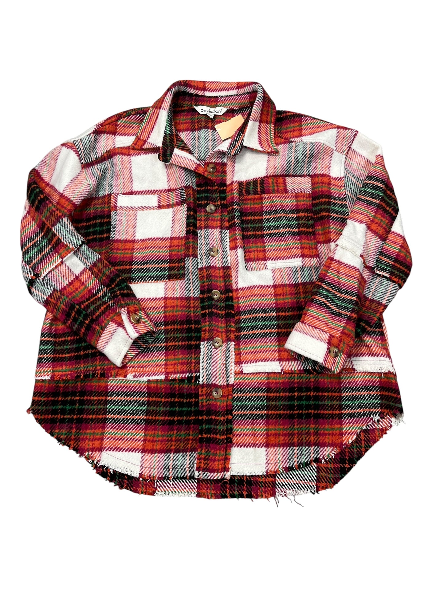 Jacket Fleece By Davi & Dani In Multi, Size:S