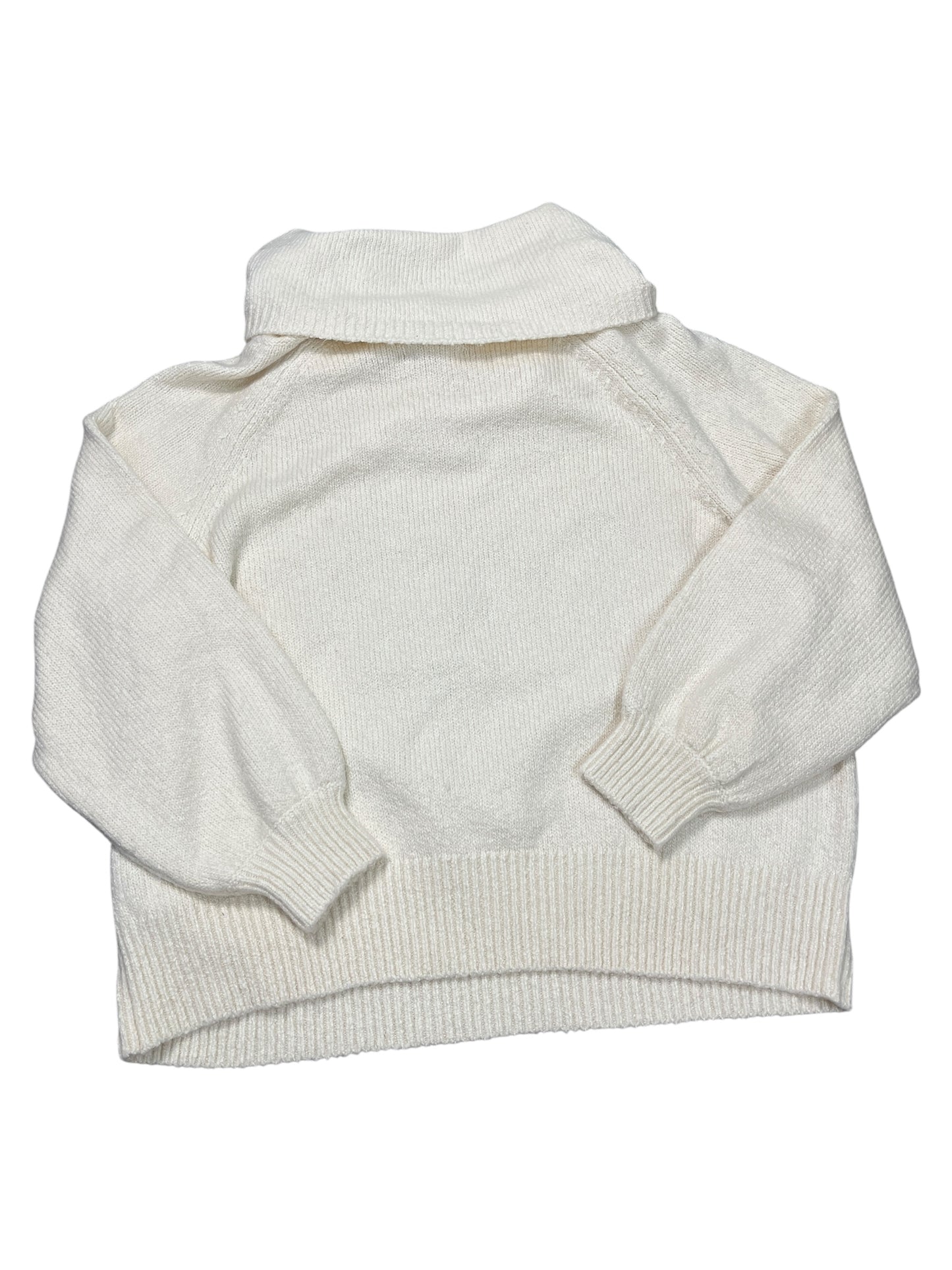 Sweater By Anthropologie In Cream, Size:Xl