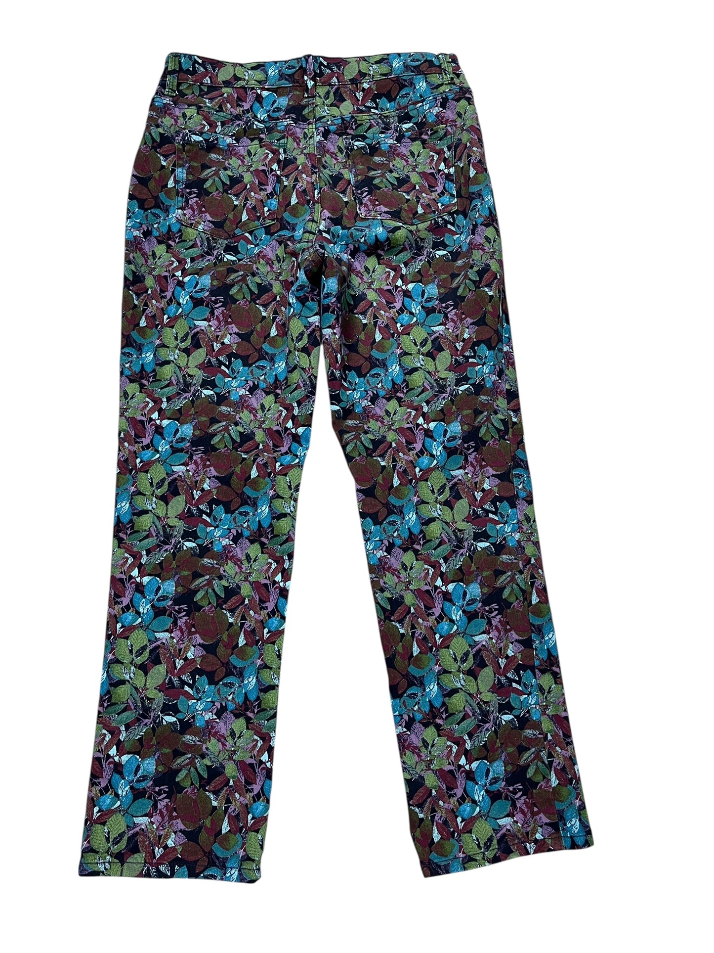 Jeans Straight By Gloria Vanderbilt In Multi, Size:10P