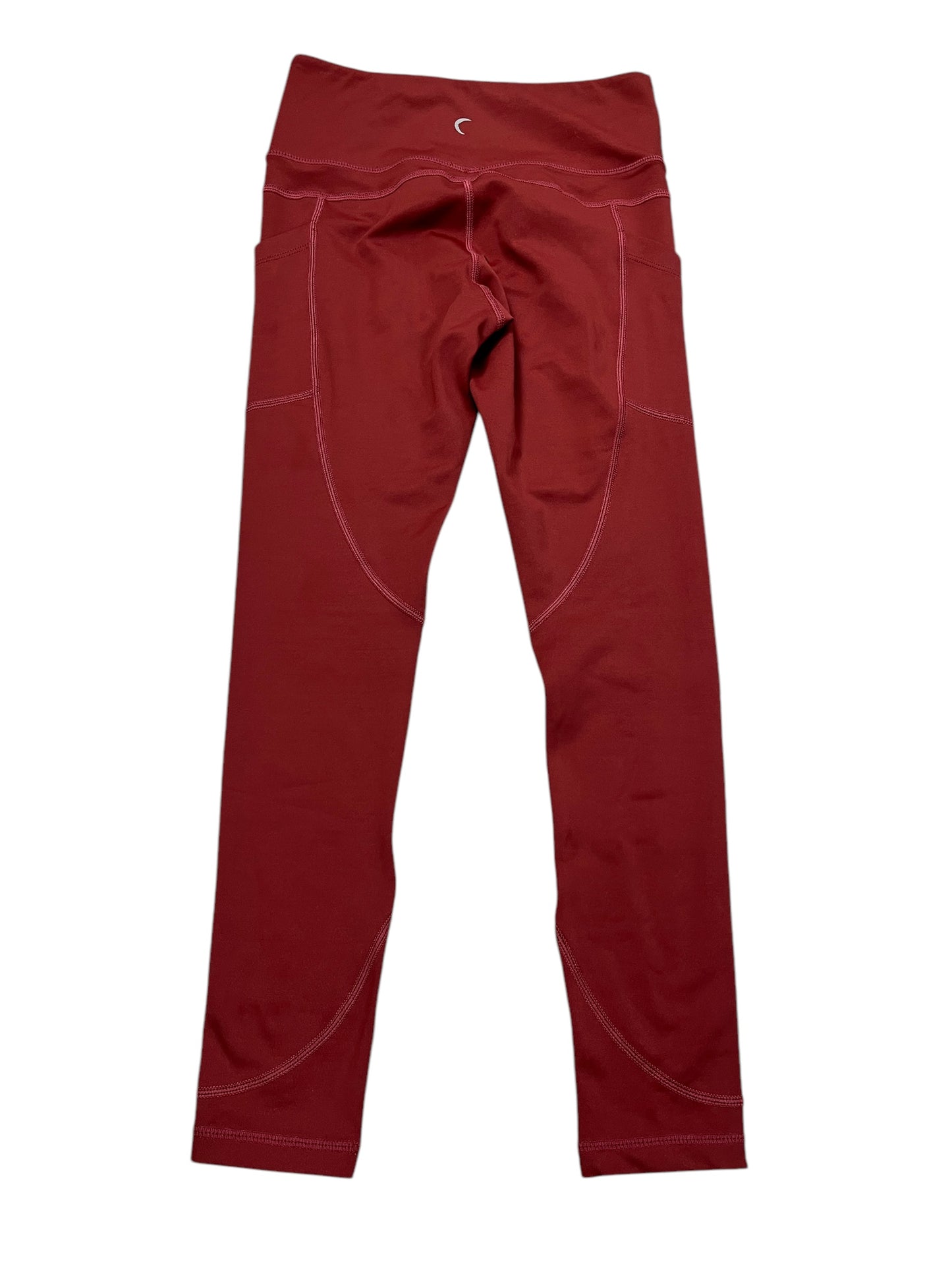 Athletic Leggings By Zyia In Red, Size:Xs