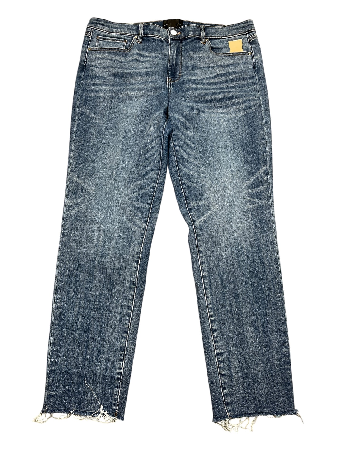 Jeans Boyfriend By White House Black Market In Blue Denim, Size:12