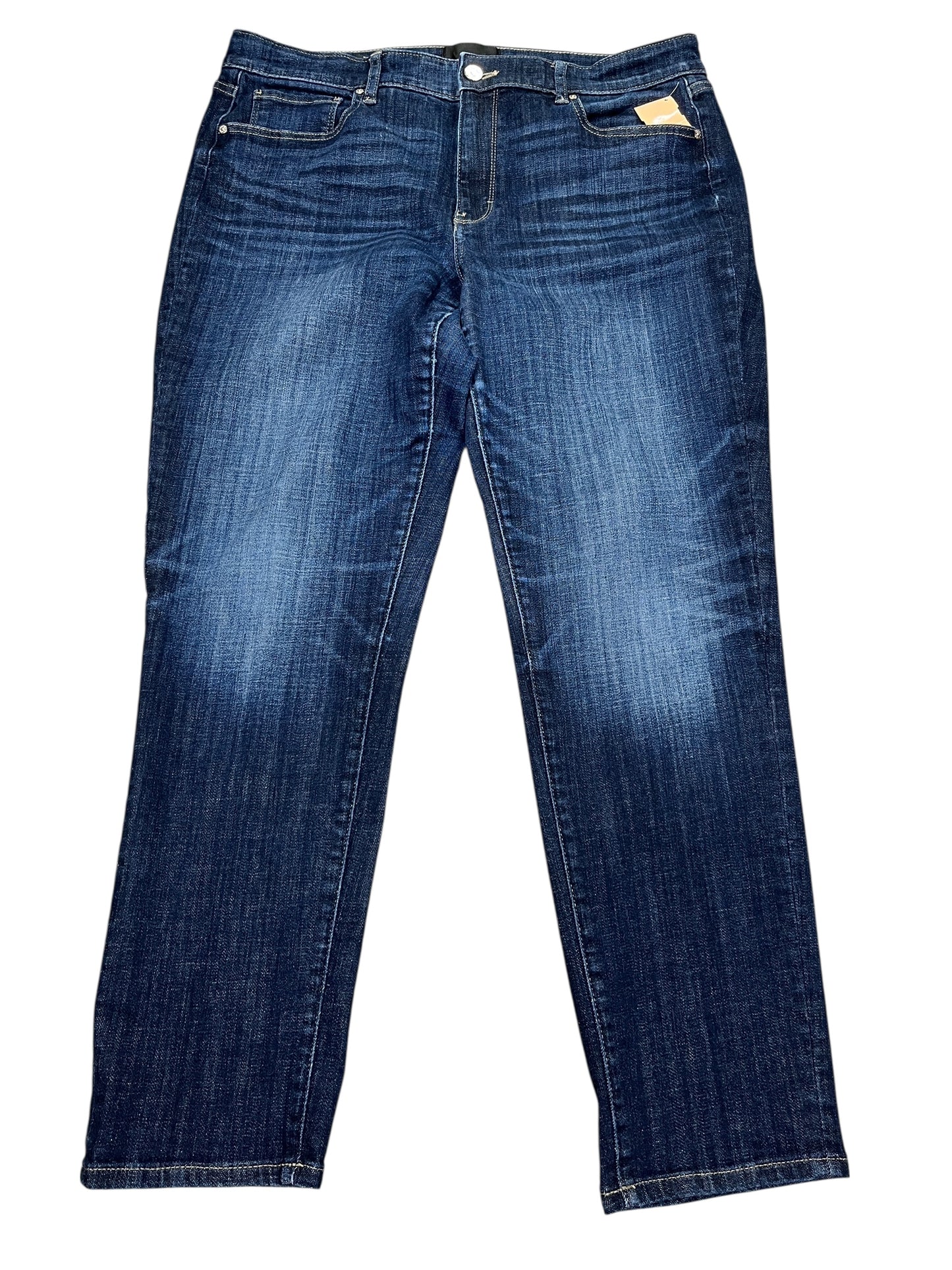 Jeans Boyfriend By White House Black Market In Blue Denim, Size:12