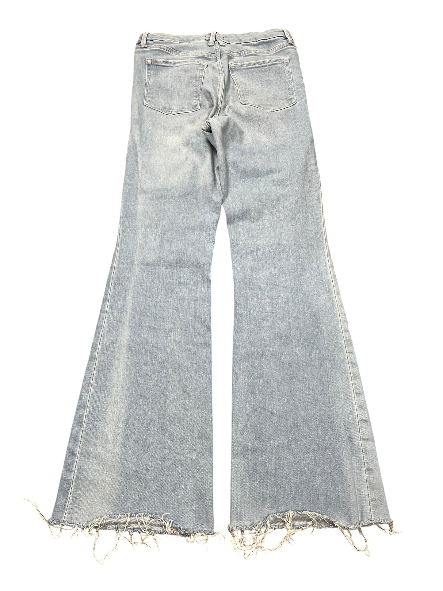 Jeans Flared By Good American In Blue Denim, Size:8
