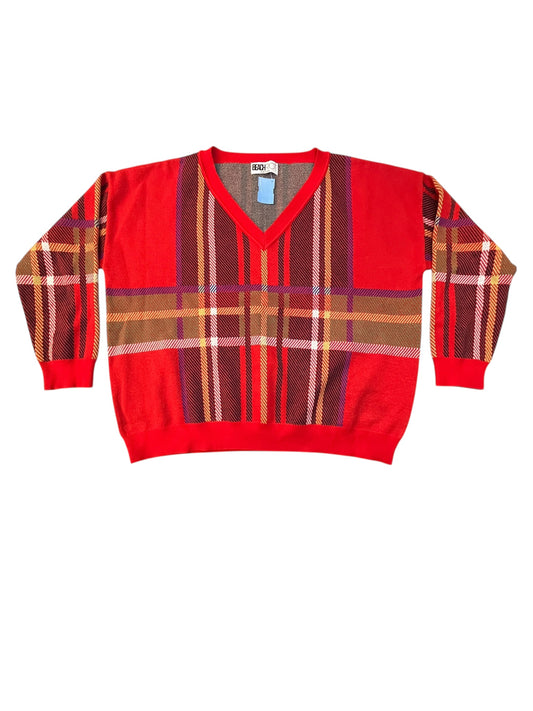 Sweater By Beach Riot In Red, Size:L