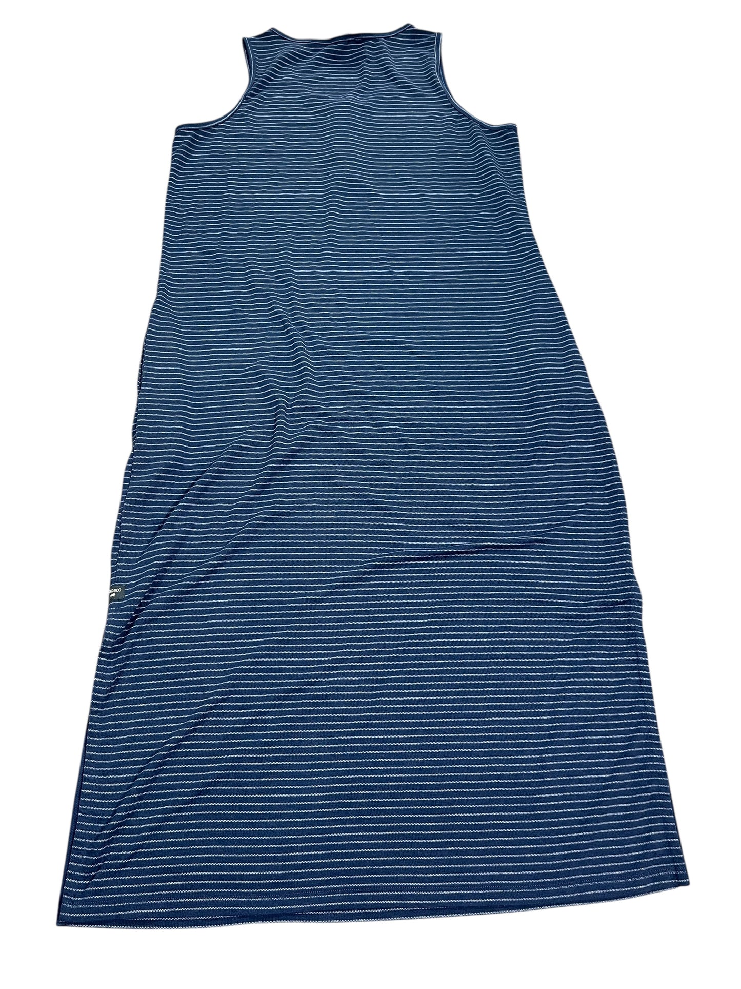Dress Casual Maxi By Toad & Co In Blue, Size:L