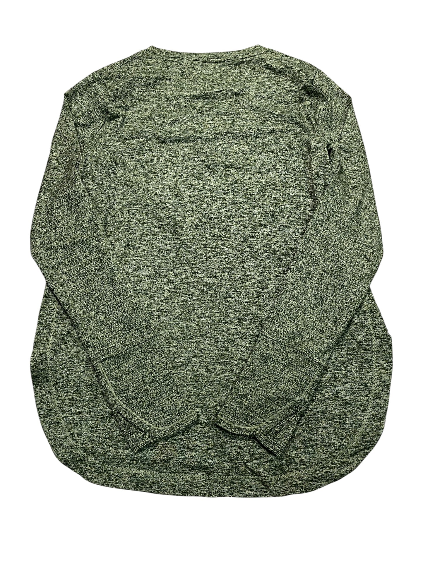 Athletic Top Ls Crewneck By Athleta In Green, Size:M