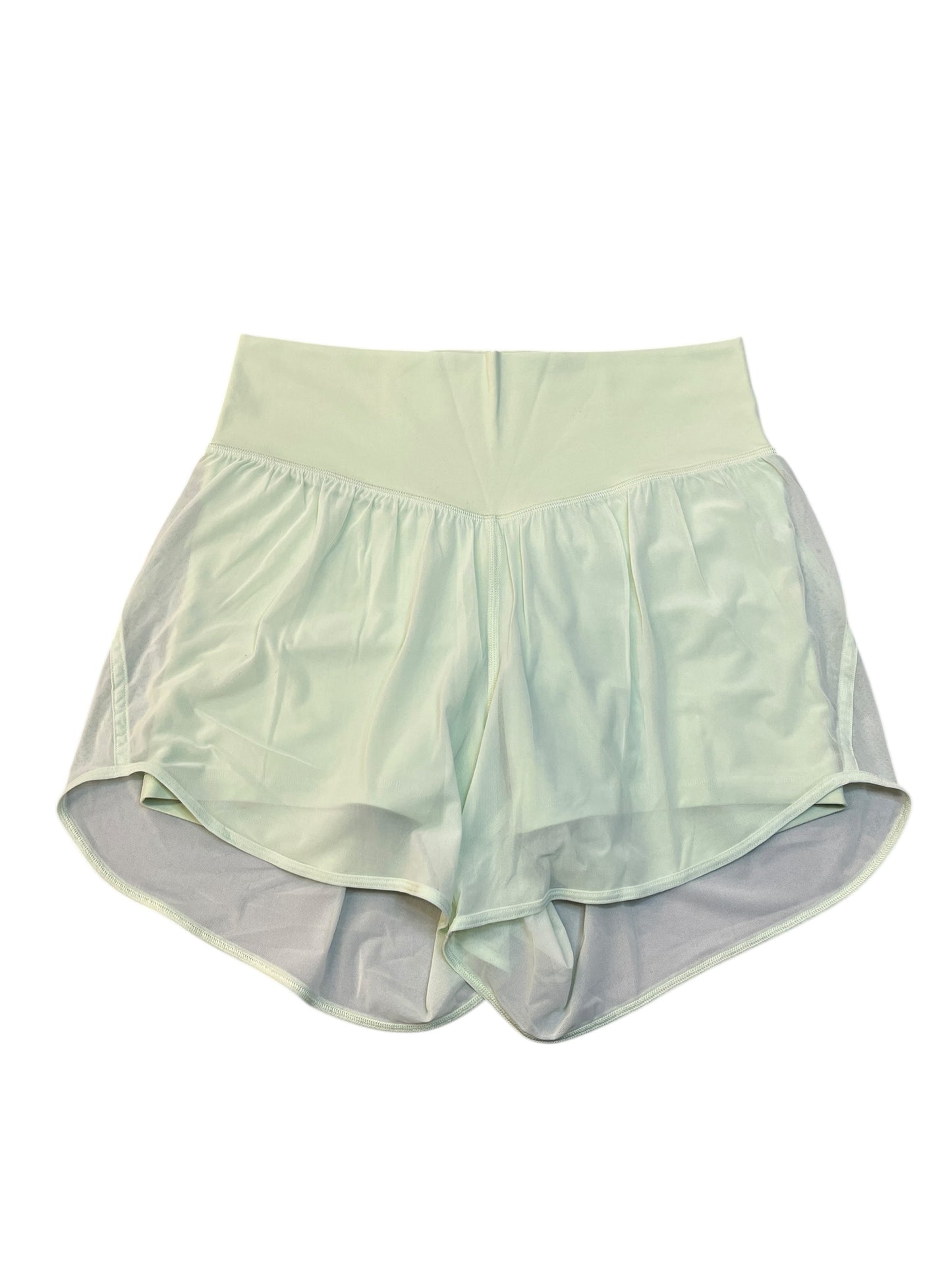 Athletic Shorts By Lululemon In Green, Size:M