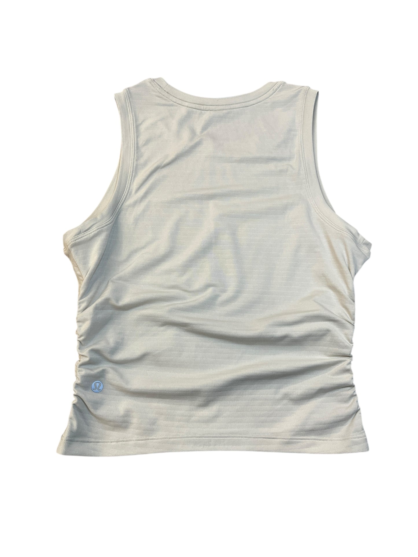 Athletic Tank Top By Lululemon In Ivory, Size:S