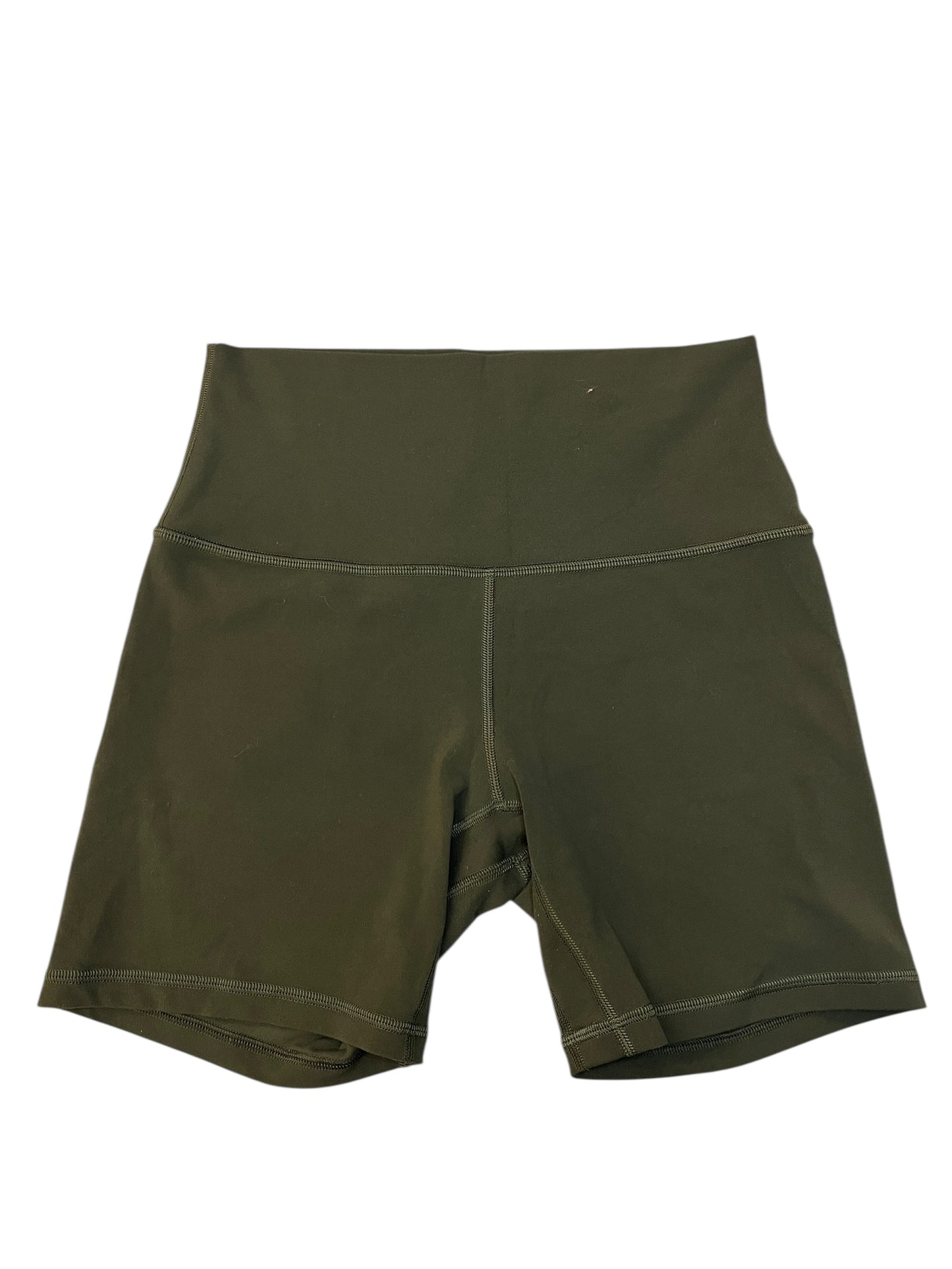 Athletic Shorts By Lululemon In Green, Size:S