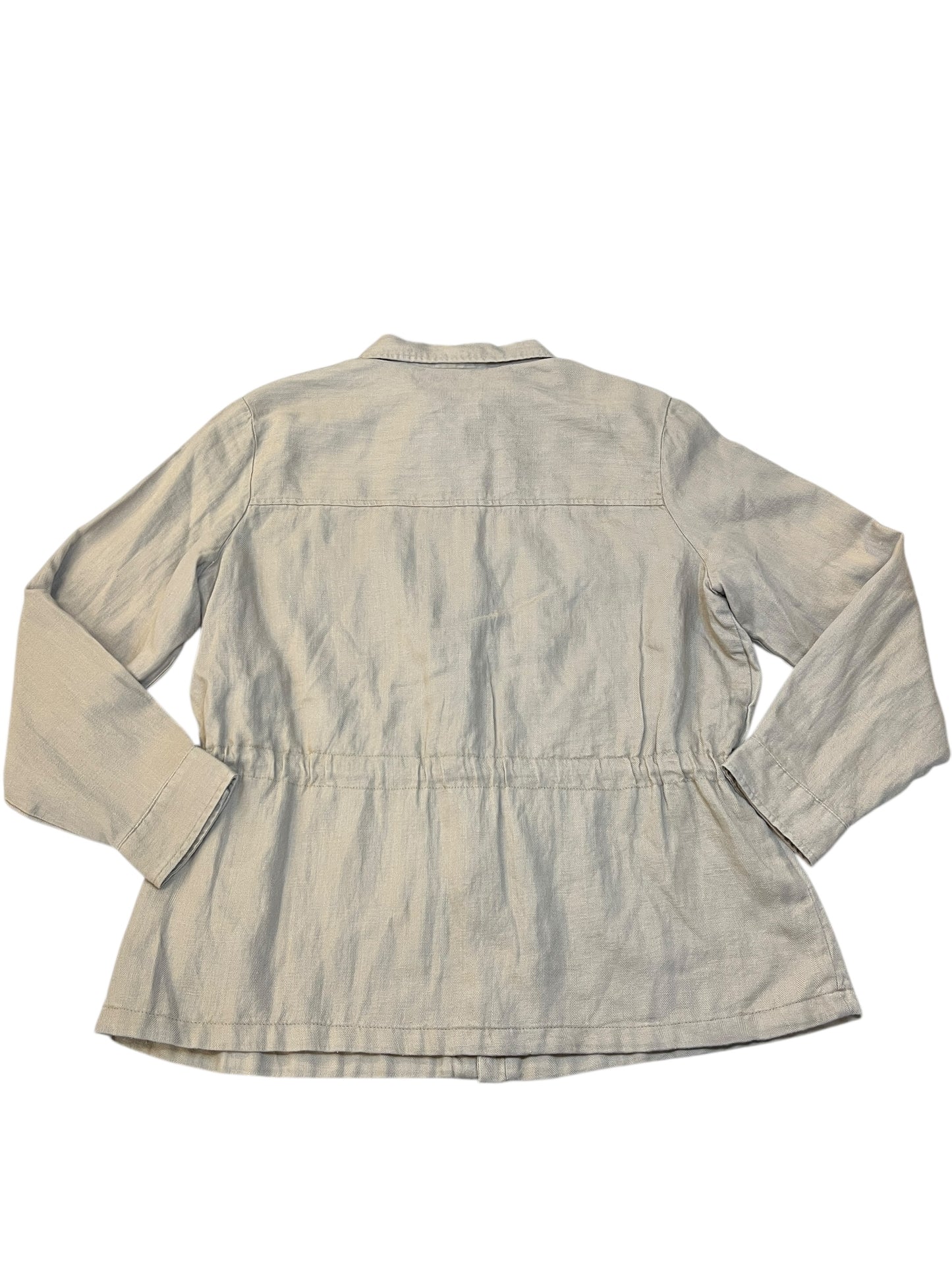 Jacket Other By Tahari In Brown, Size:L