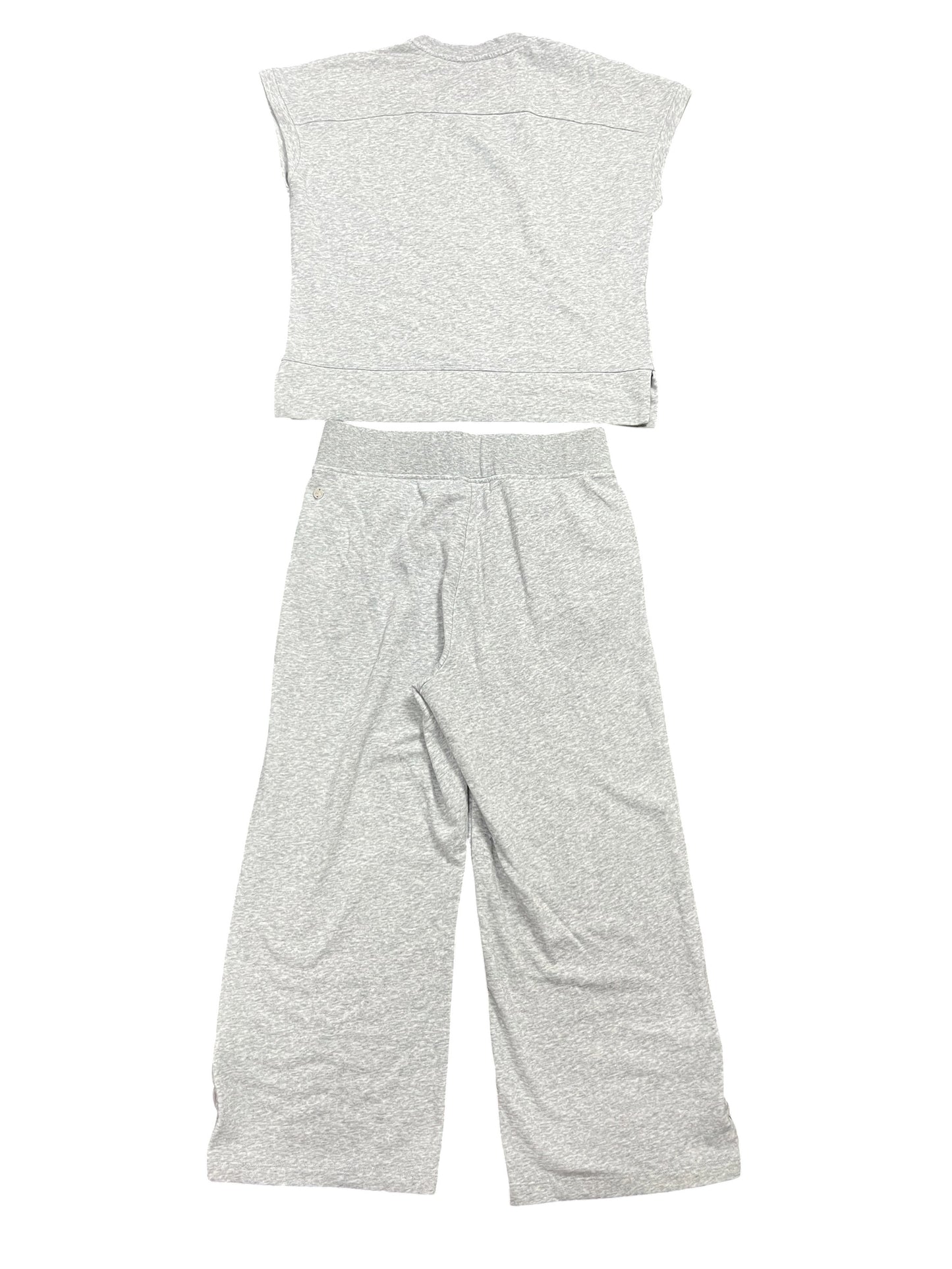 Pants Set 2Pc By Andrew Marc In Grey, Size:M