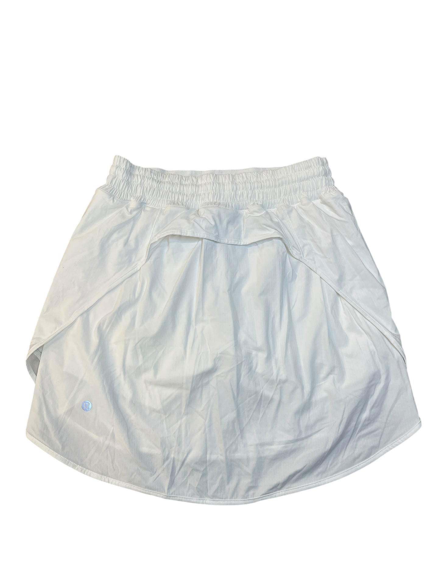 Athletic Skort By Lululemon In White, Size:S