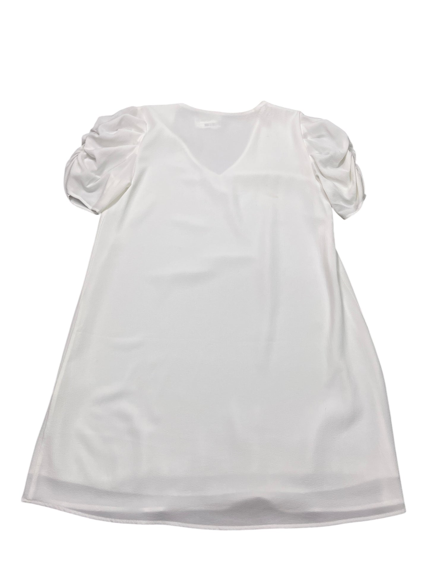 Dress Casual Short By Tyche In White, Size:M