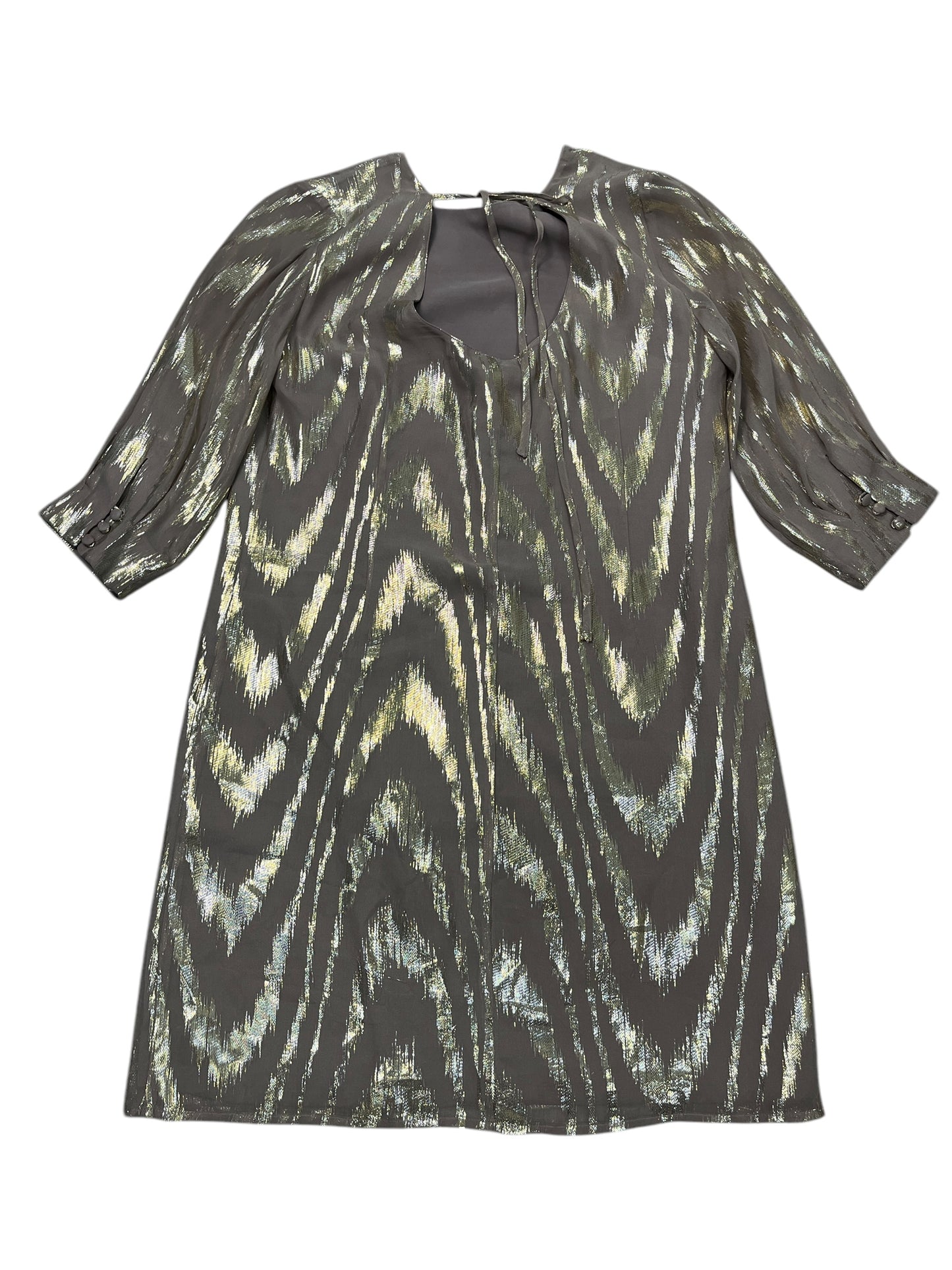 Dress Casual Short By Gianni Bini In Gold, Size:Xs