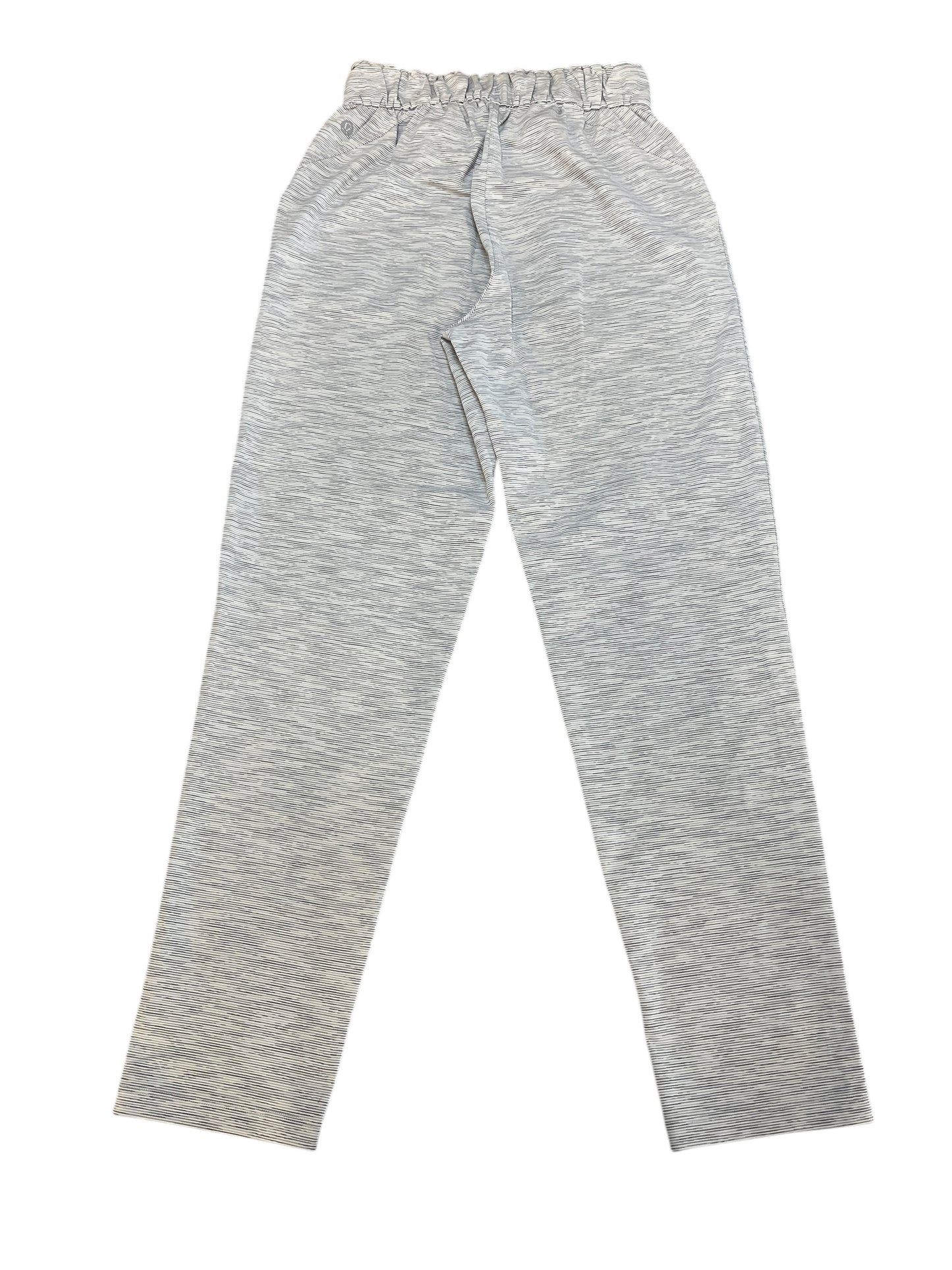 Athletic Pants By Lululemon In Grey, Size:Xs
