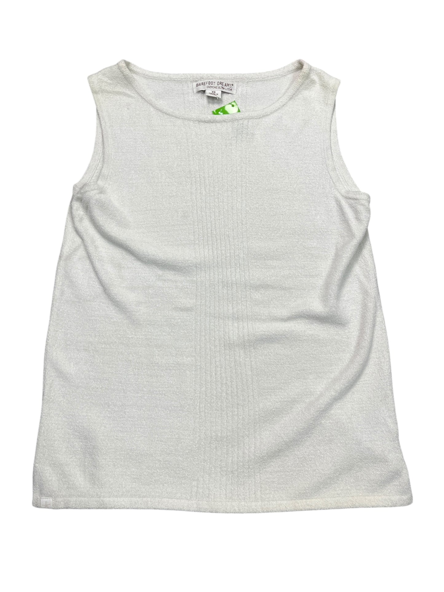 Top Sleeveless By Barefoot Dreams In White, Size:Xs