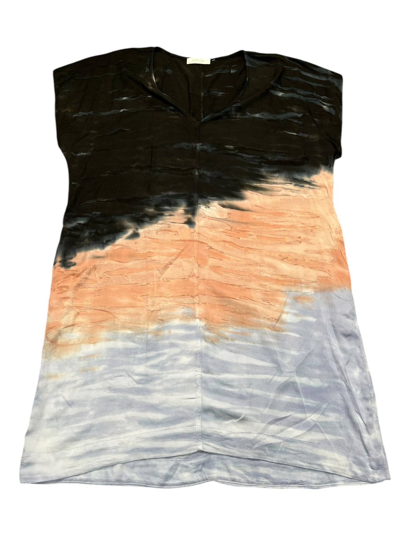 Dress Casual Midi By river + sky In Multi, Size:1X