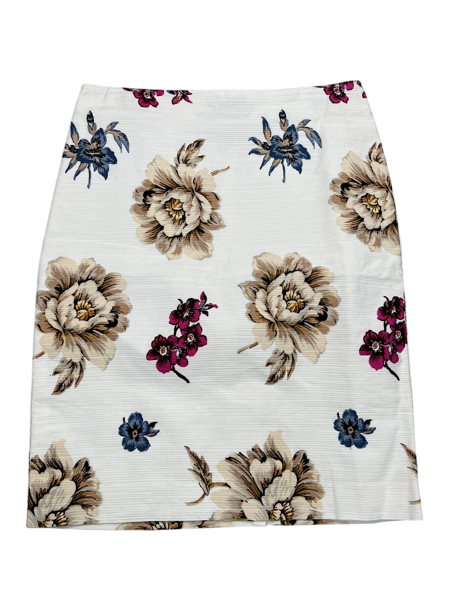 Skirt Mini & Short By Ann Taylor In Floral Print, Size:S