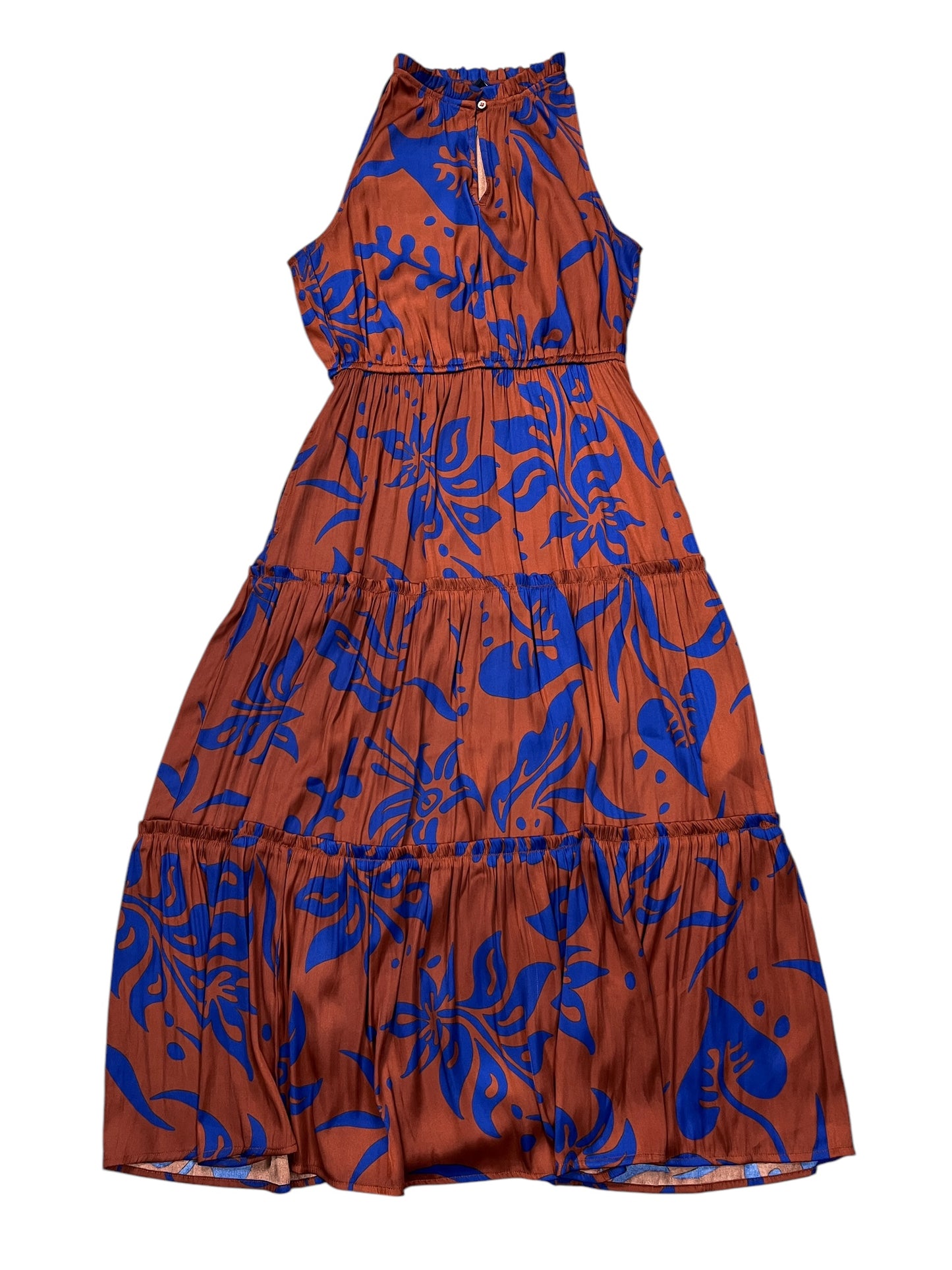 Dress Casual Midi By Gap In Brown, Size:S
