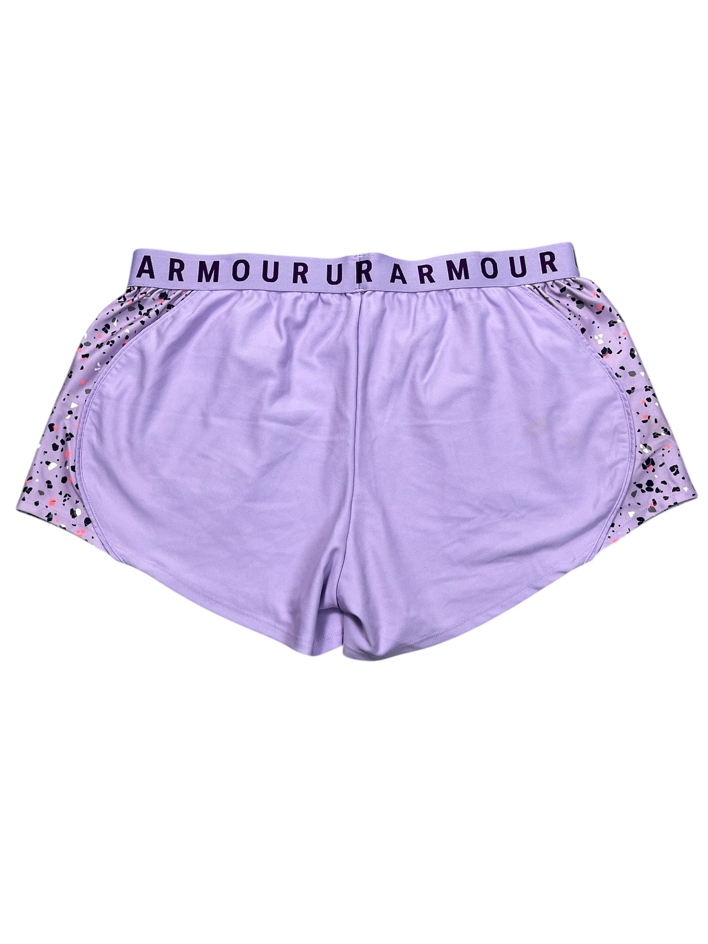 Athletic Shorts By Under Armour In Purple, Size:Xl
