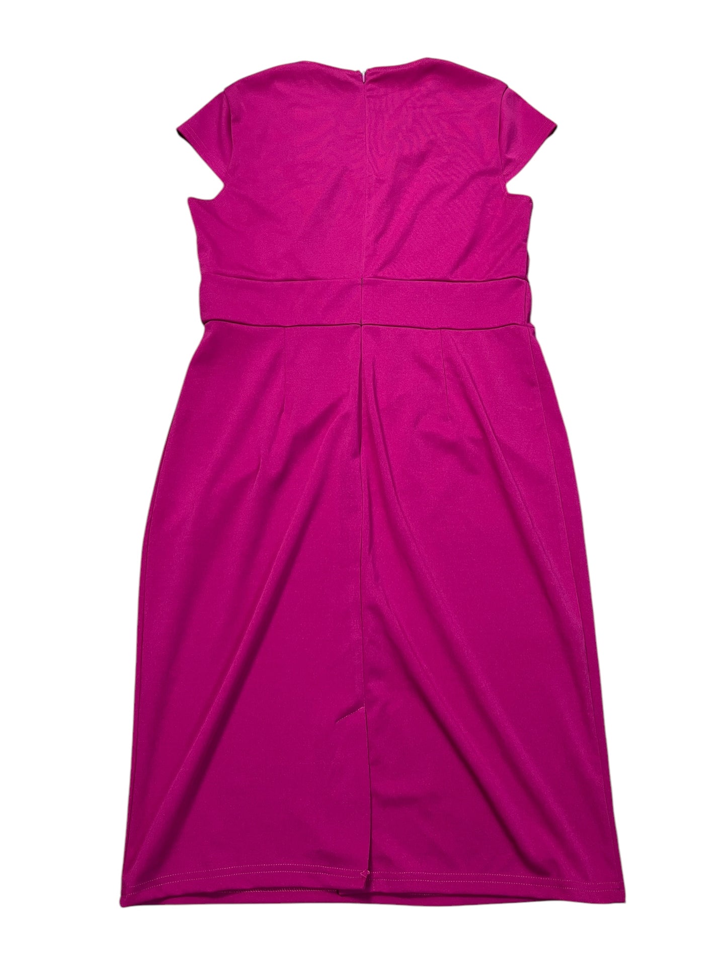 Dress Casual Midi By Grace Karin In Purple, Size:L
