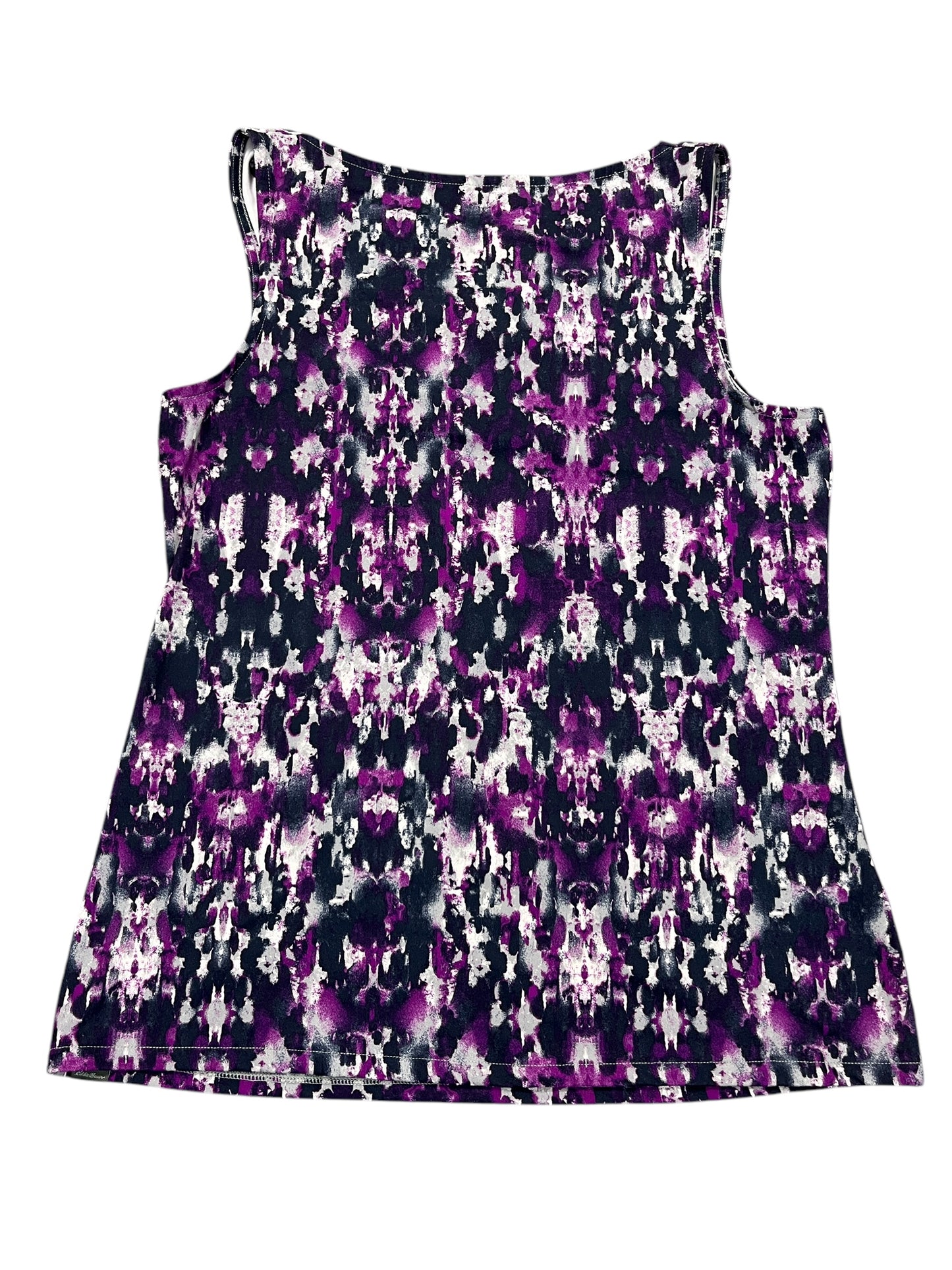 Top Sleeveless By Eddie Bauer In Purple, Size:M