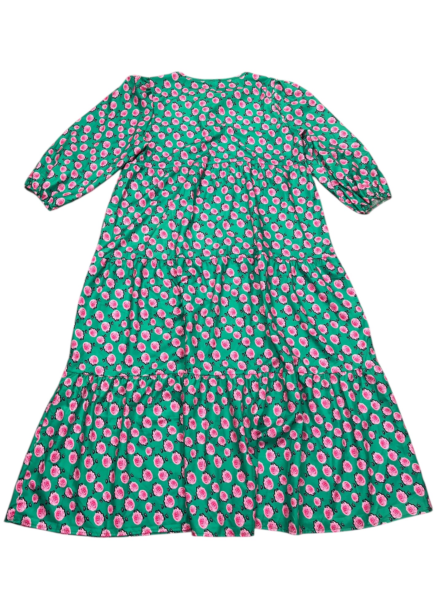Dress Casual Maxi By Clothes Mentor In Green, Size:L