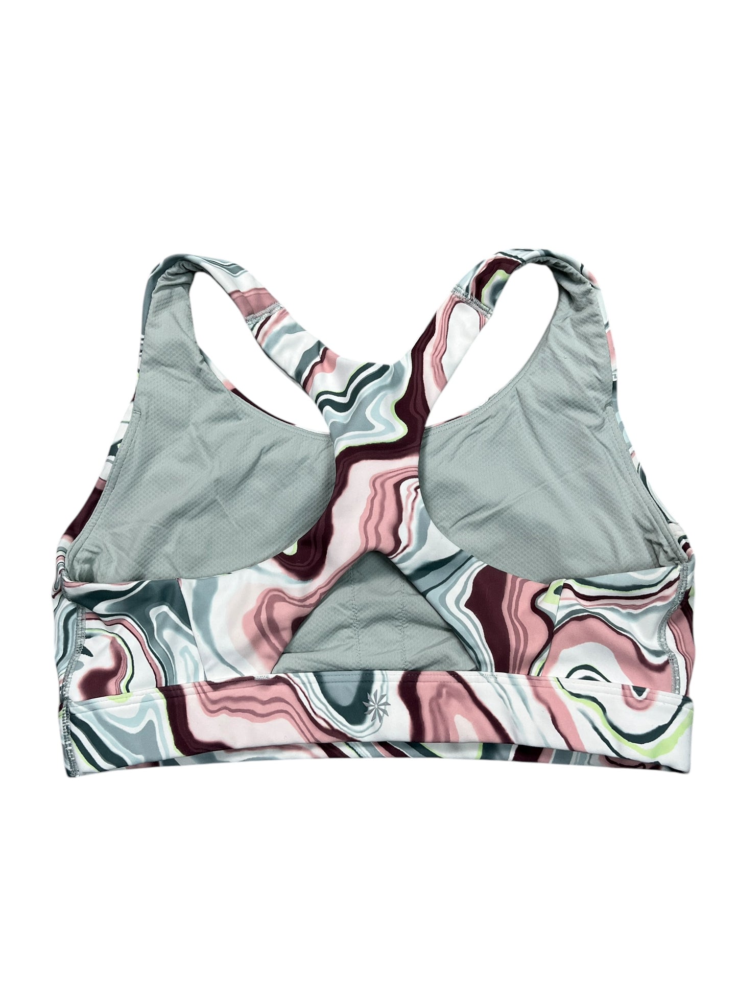 Athletic Bra By Athleta In Multi, Size:S
