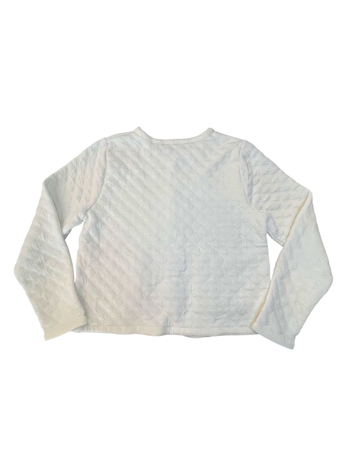 Cardigan By J. Crew In White, Size:M